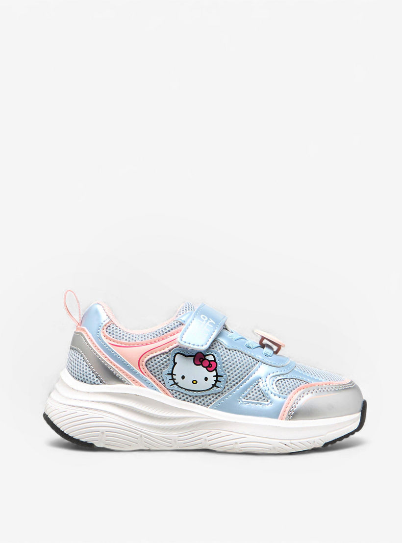 حذاء سنيكرز بشريط إغلاق لاصق للبنات من هالو كيتي-girls-shoes-sneakers-image-3