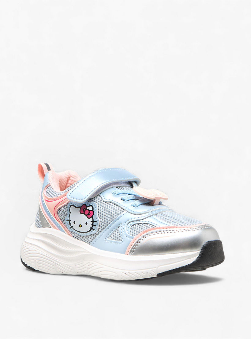 حذاء سنيكرز بشريط إغلاق لاصق للبنات من هالو كيتي-girls-shoes-sneakers-image-4