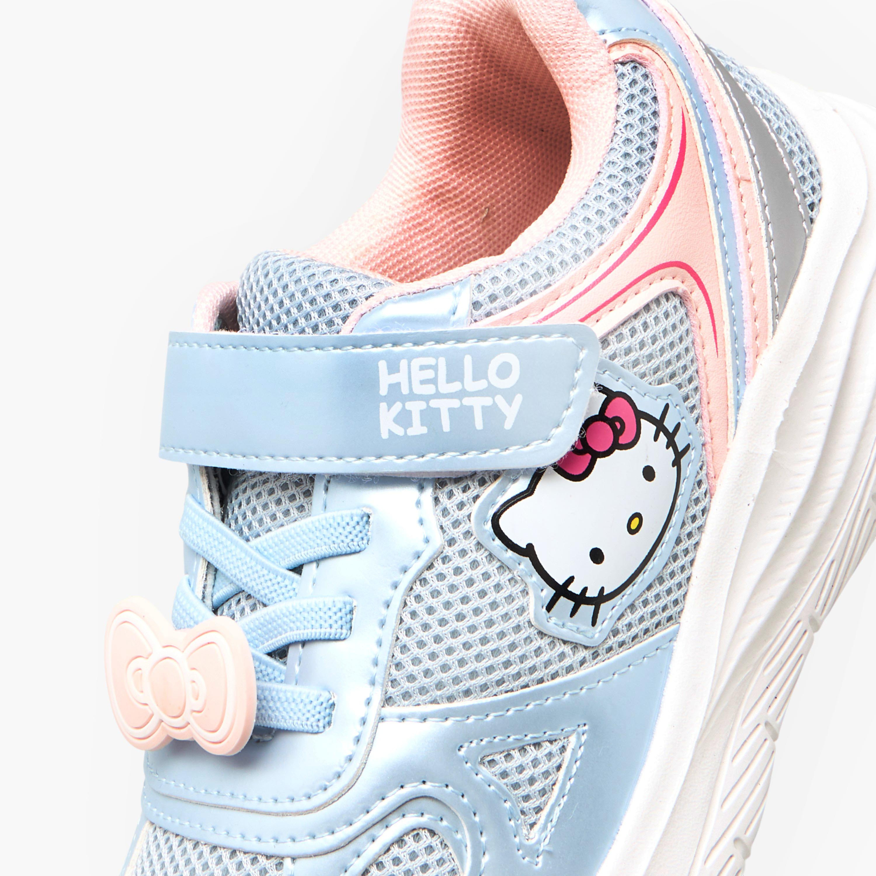 حذاء سنيكرز بشريط إغلاق لاصق للبنات من هالو كيتي-girls-shoes-sneakers-image-5