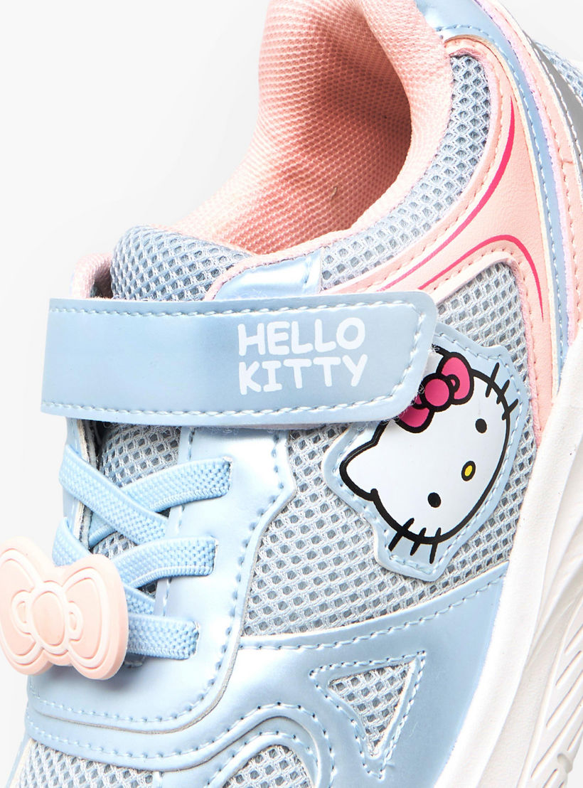 حذاء سنيكرز بشريط إغلاق لاصق للبنات من هالو كيتي-girls-shoes-sneakers-image-5
