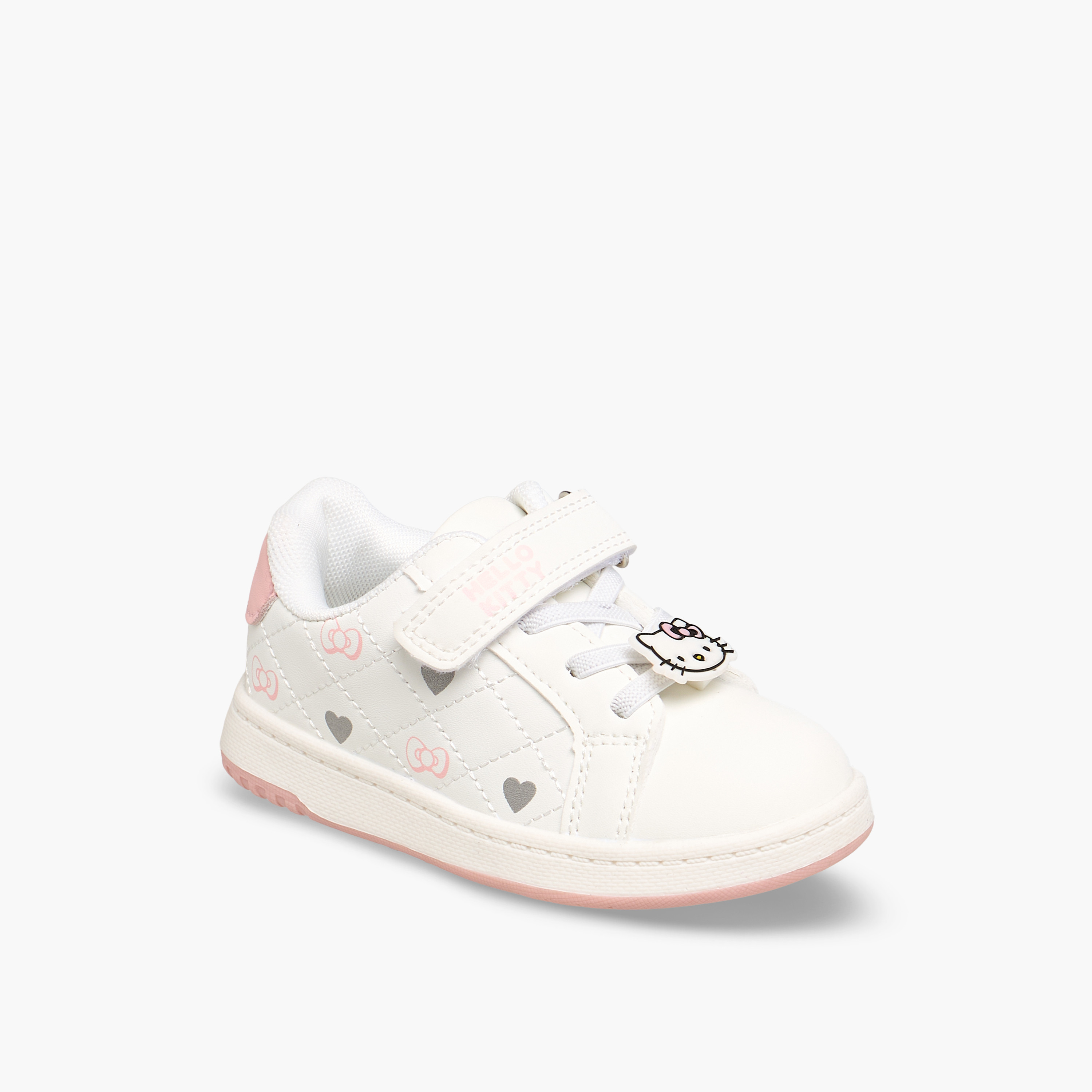Hello Kitty Girls Hook & Loop Sneakers-girls-shoes-sneakers-image-2