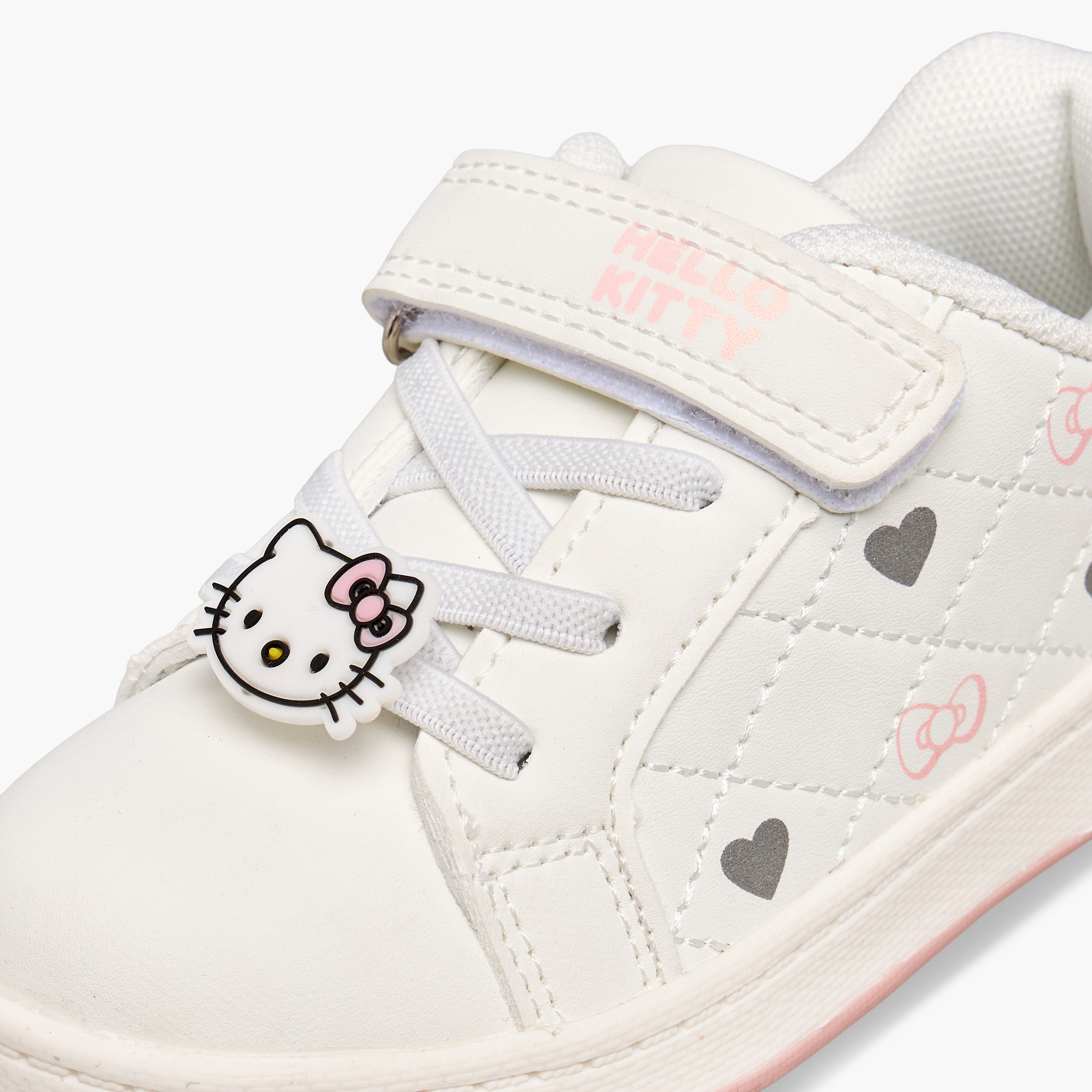 Hello Kitty Girls Hook & Loop Sneakers-girls-shoes-sneakers-image-4