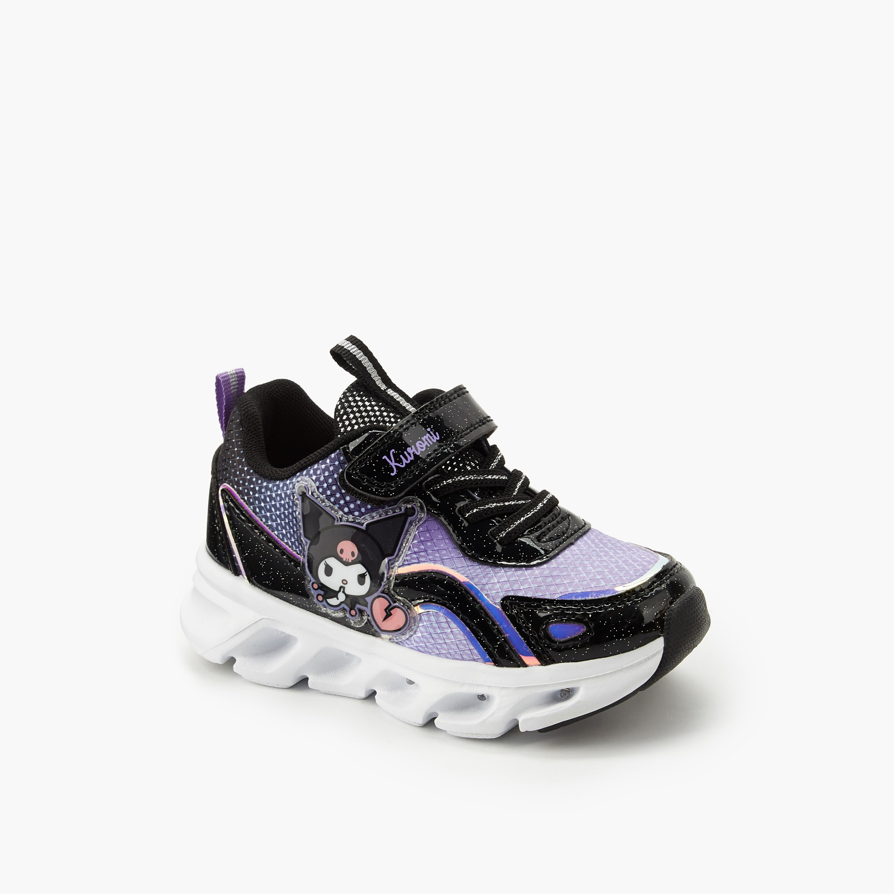 حذاء سنيكرز للكاحل بإضاءة وزخارف كورومي للبنات من هالو كيتي-girls-shoes-sneakers-image-2