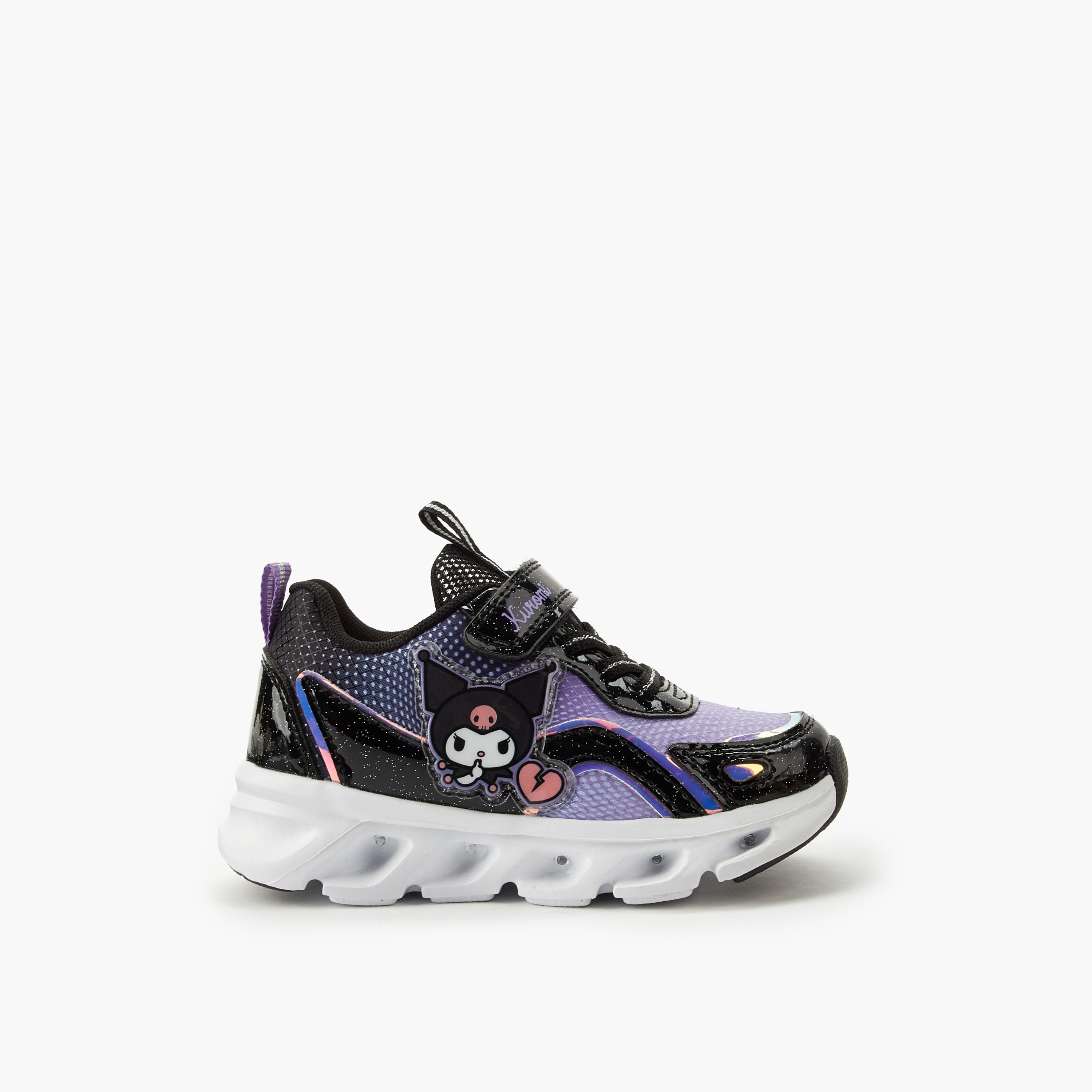 حذاء سنيكرز للكاحل بإضاءة وزخارف كورومي للبنات من هالو كيتي-girls-shoes-sneakers-image-3