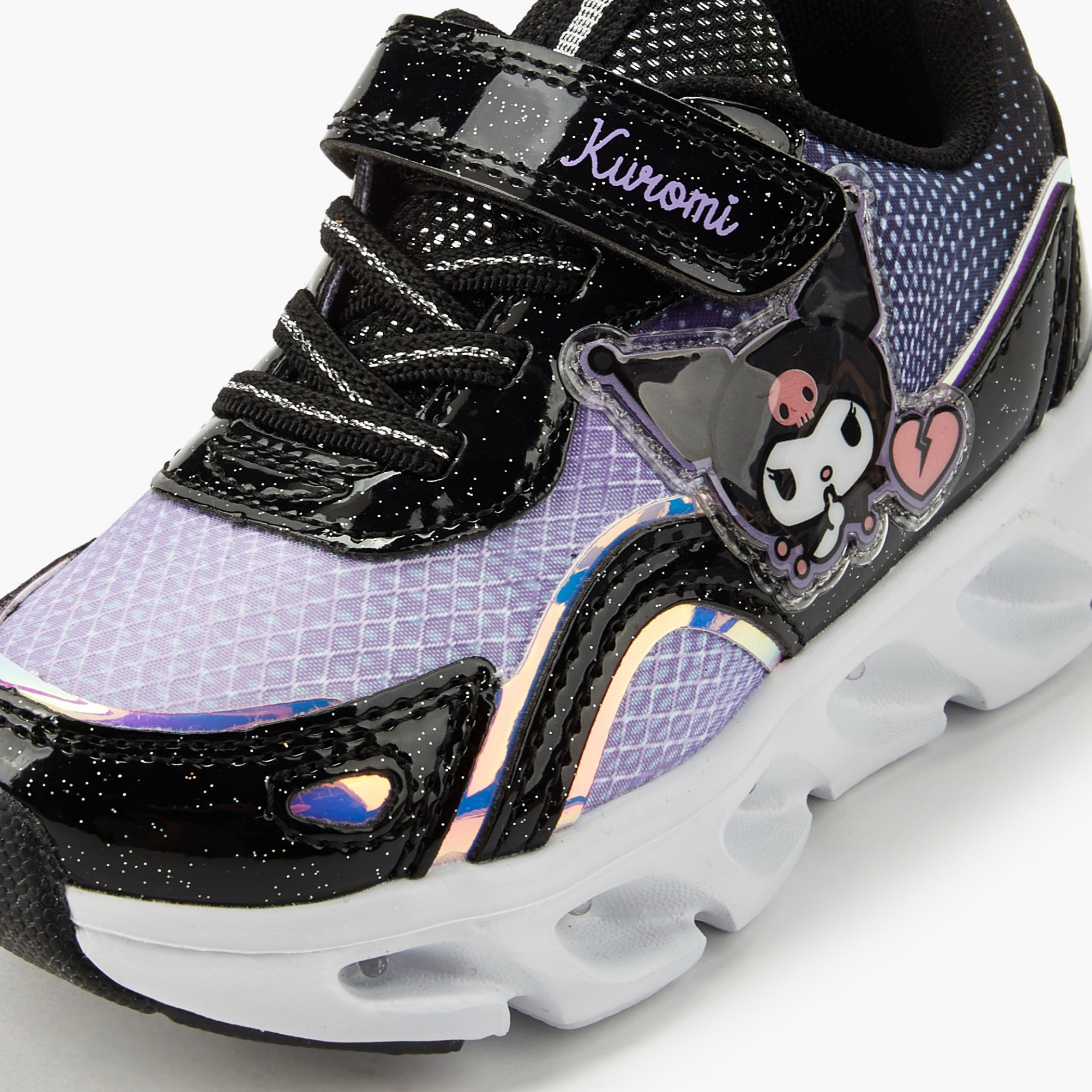 حذاء سنيكرز للكاحل بإضاءة وزخارف كورومي للبنات من هالو كيتي-girls-shoes-sneakers-image-4