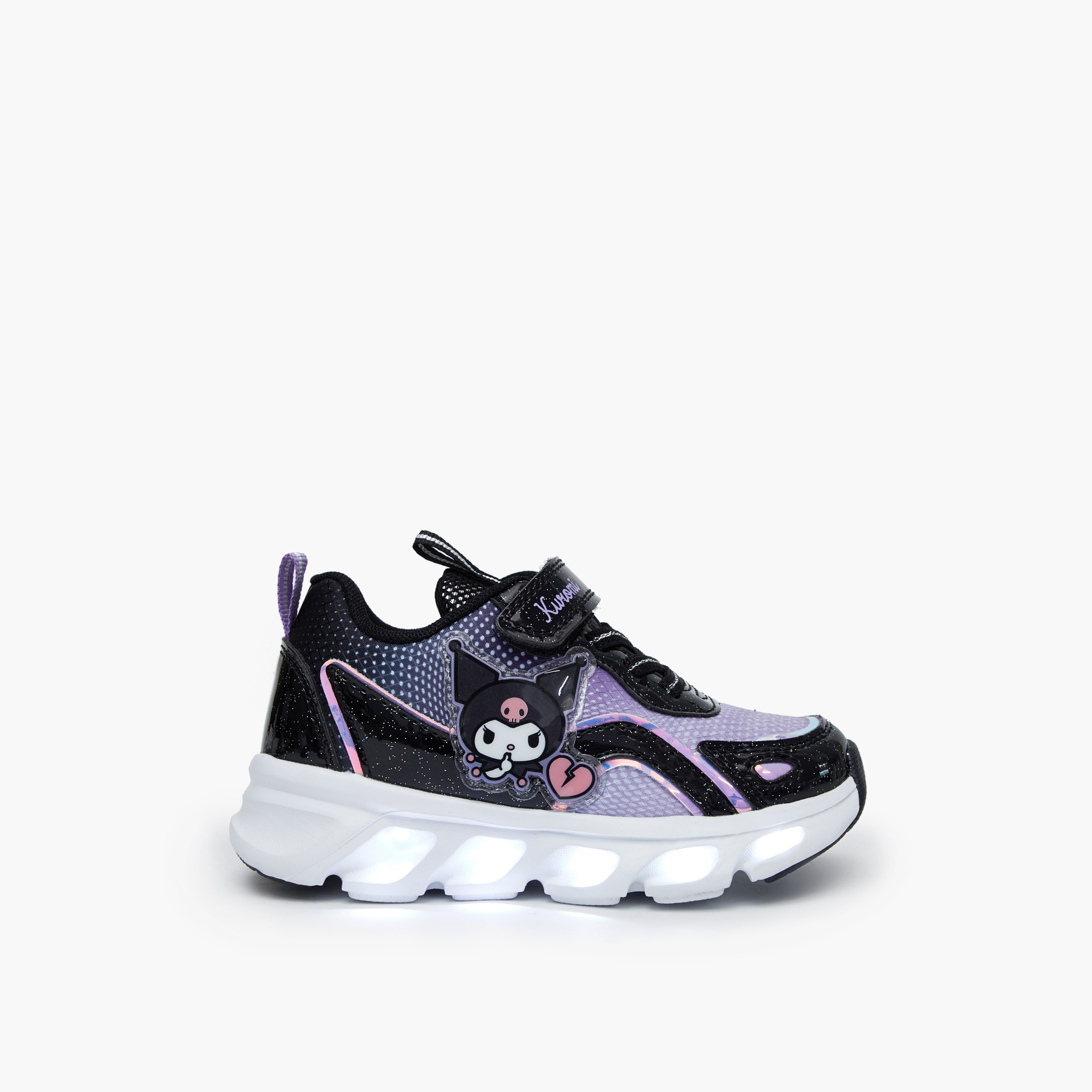 حذاء سنيكرز للكاحل بإضاءة وزخارف كورومي للبنات من هالو كيتي-girls-shoes-sneakers-image-6