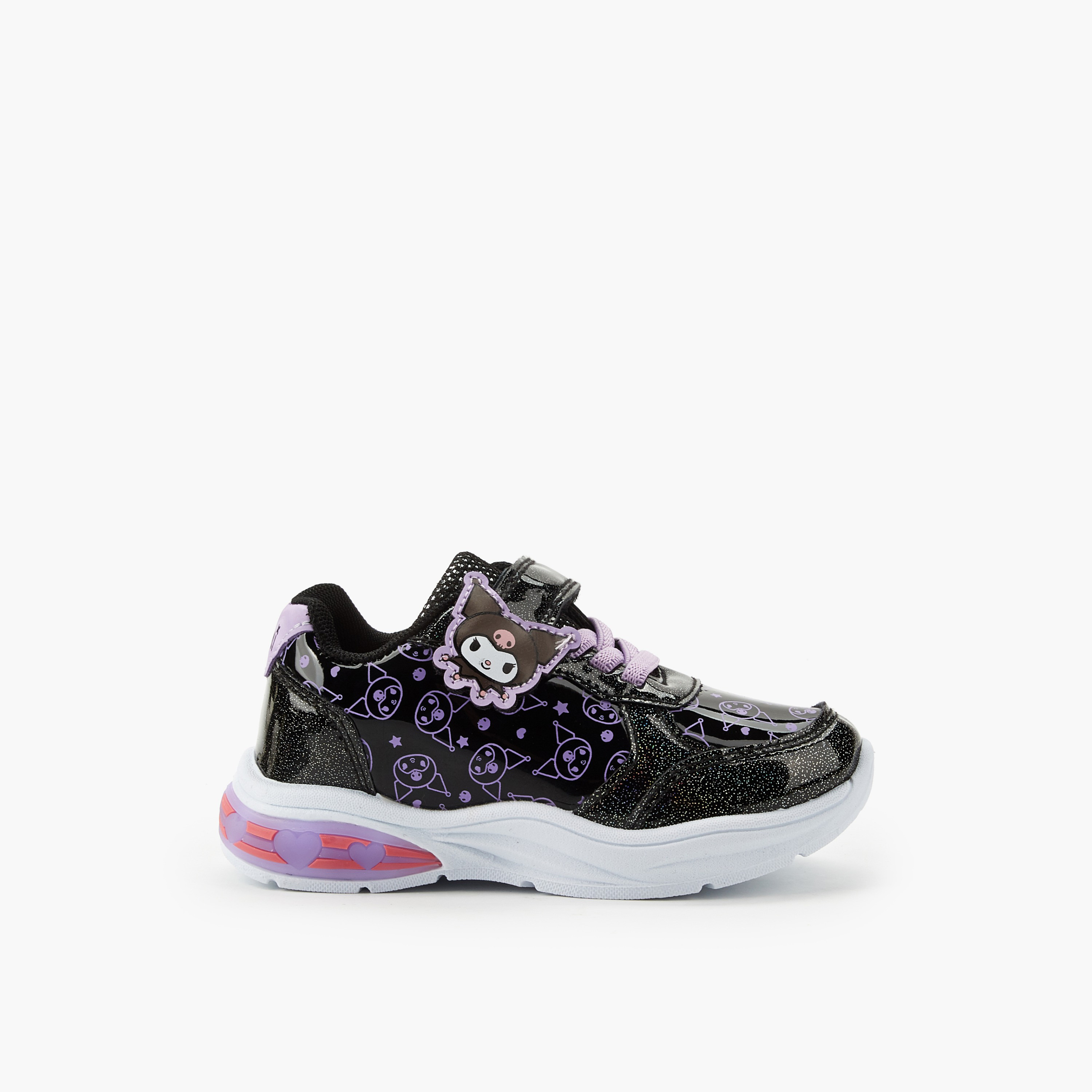 حذاء سنيكرز بطول الكاحل مضيء وطبعات كورومي للبنات من هالو كيتي-girls-shoes-sneakers-image-3