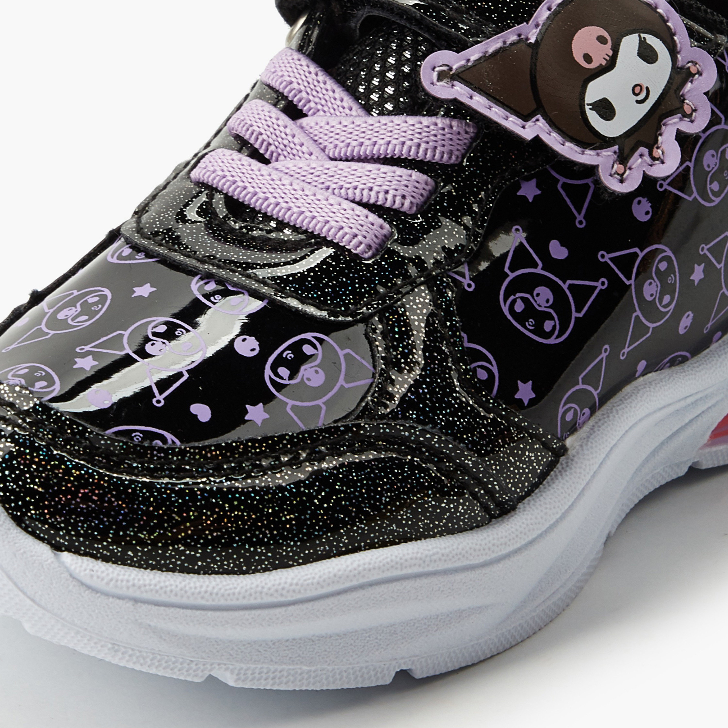 حذاء سنيكرز بطول الكاحل مضيء وطبعات كورومي للبنات من هالو كيتي-girls-shoes-sneakers-image-4