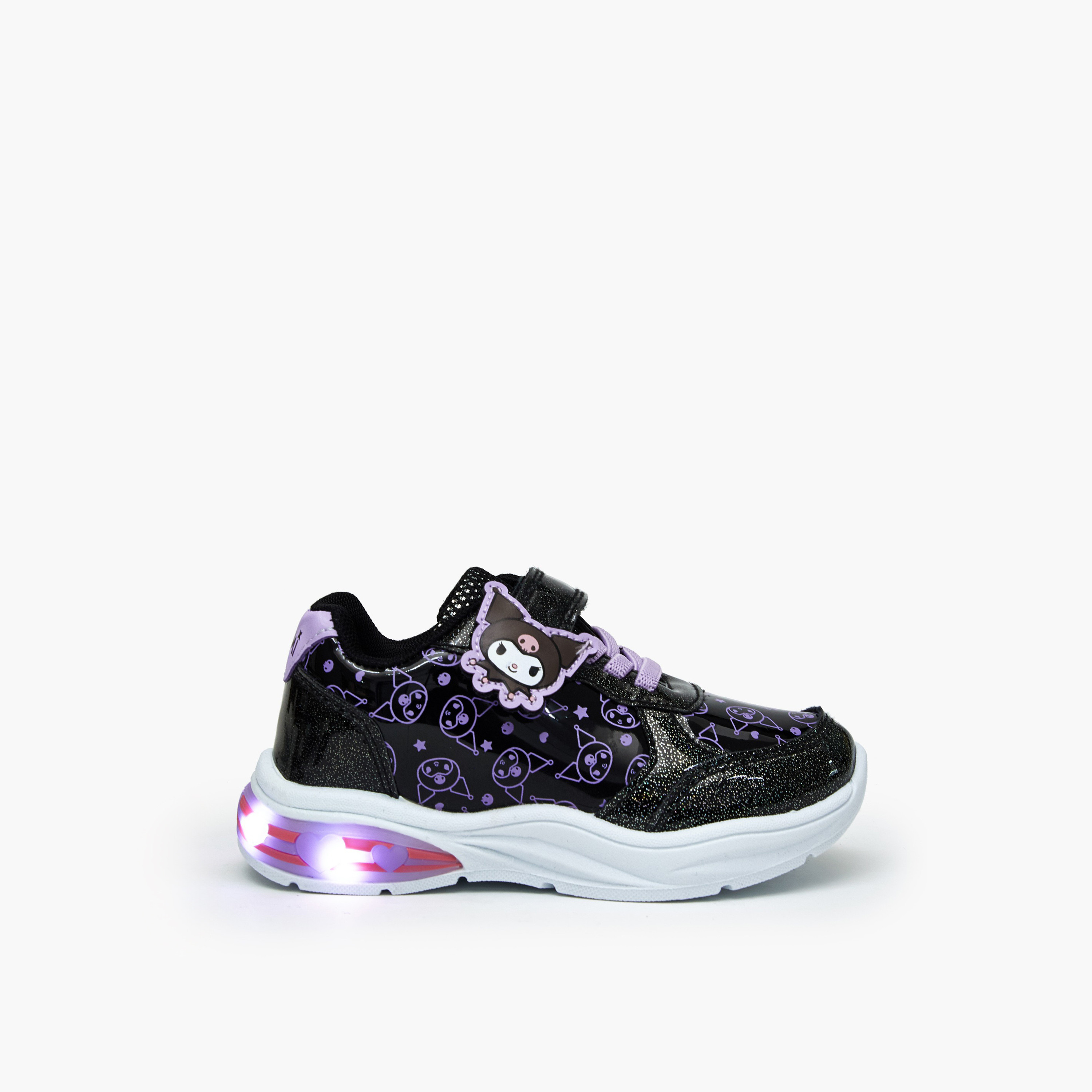 حذاء سنيكرز بطول الكاحل مضيء وطبعات كورومي للبنات من هالو كيتي-girls-shoes-sneakers-image-6