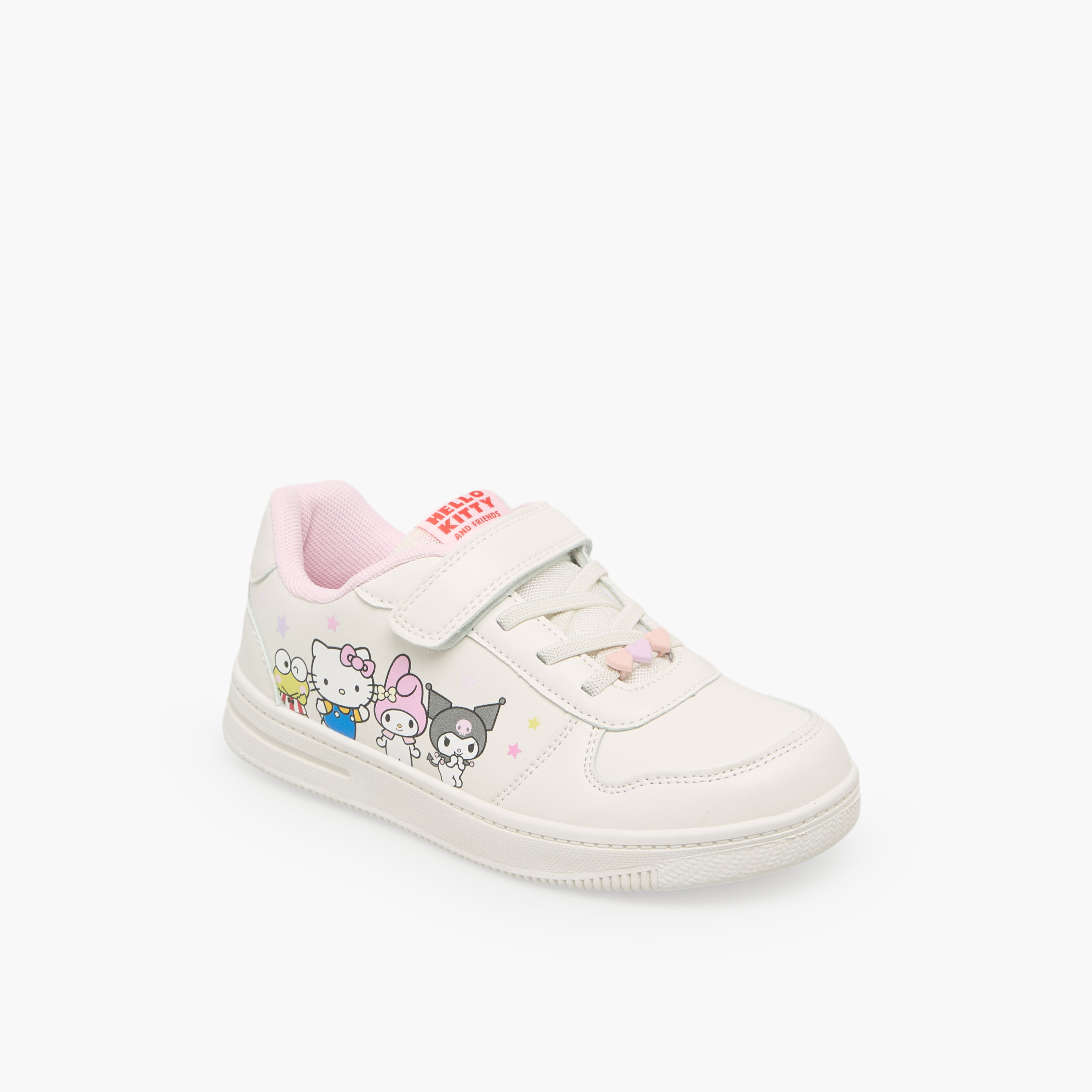 Hello Kitty Girls Hook & Loop Ankle Sneakers-girls-shoes-sneakers-image-2