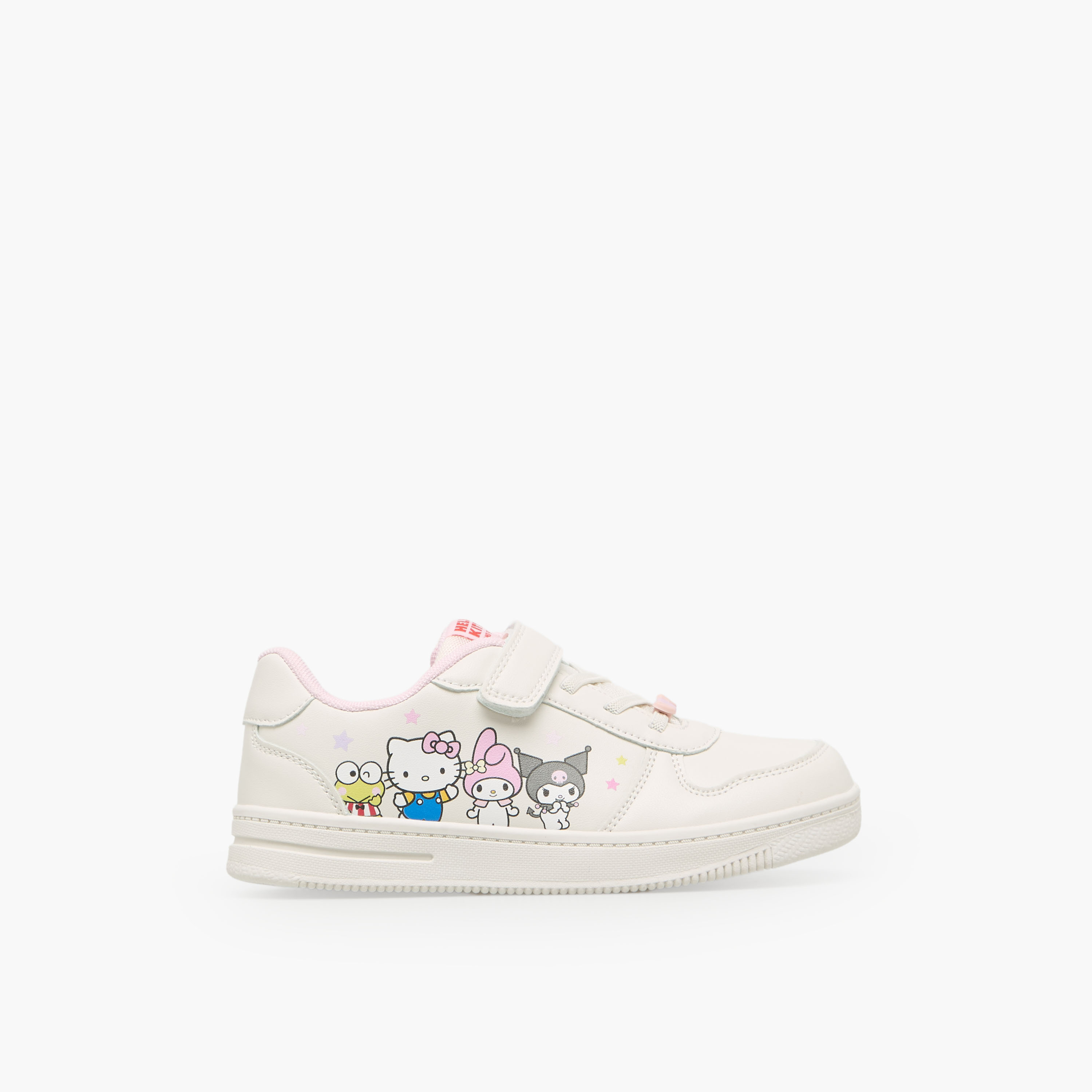 Hello Kitty Girls Hook & Loop Ankle Sneakers-girls-shoes-sneakers-image-3