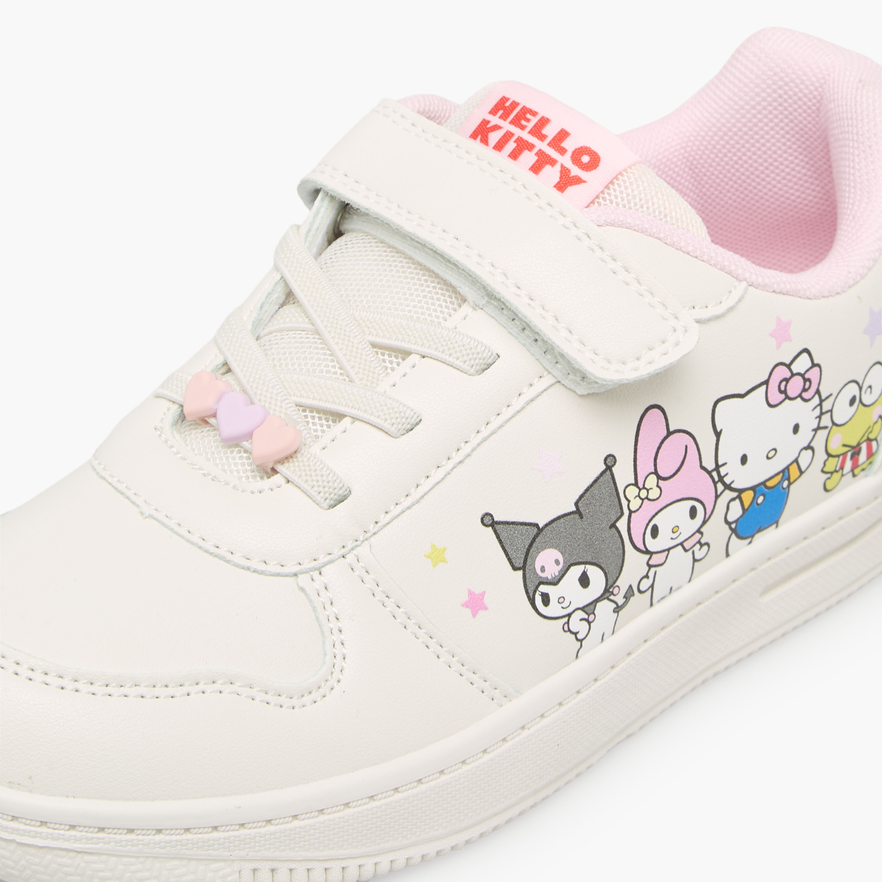 Hello Kitty Girls Hook & Loop Ankle Sneakers-girls-shoes-sneakers-image-7