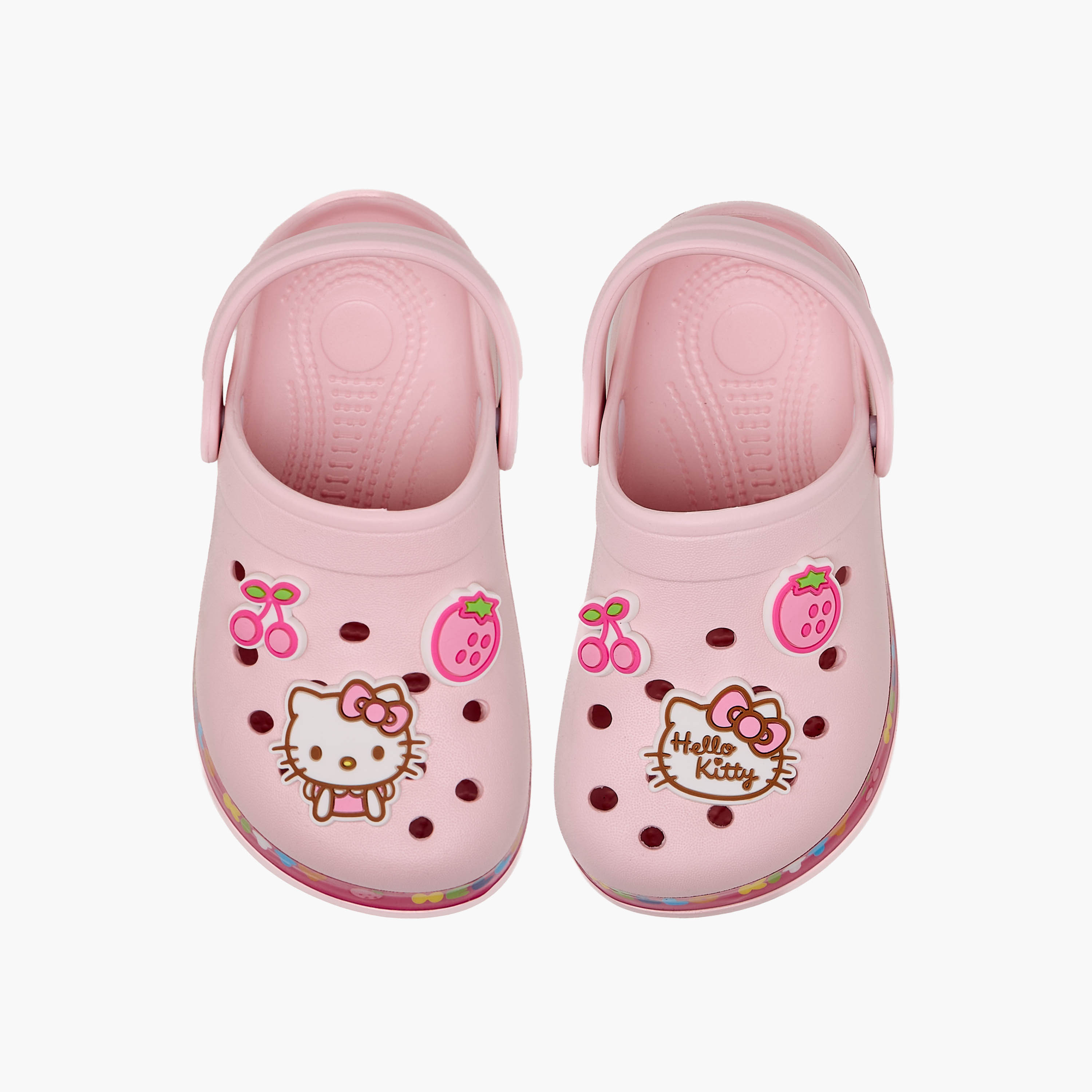 حذاء كلوج بزينة للبنات من هيلو كيتي-girls-shoes-flipflopsandslides-image-1