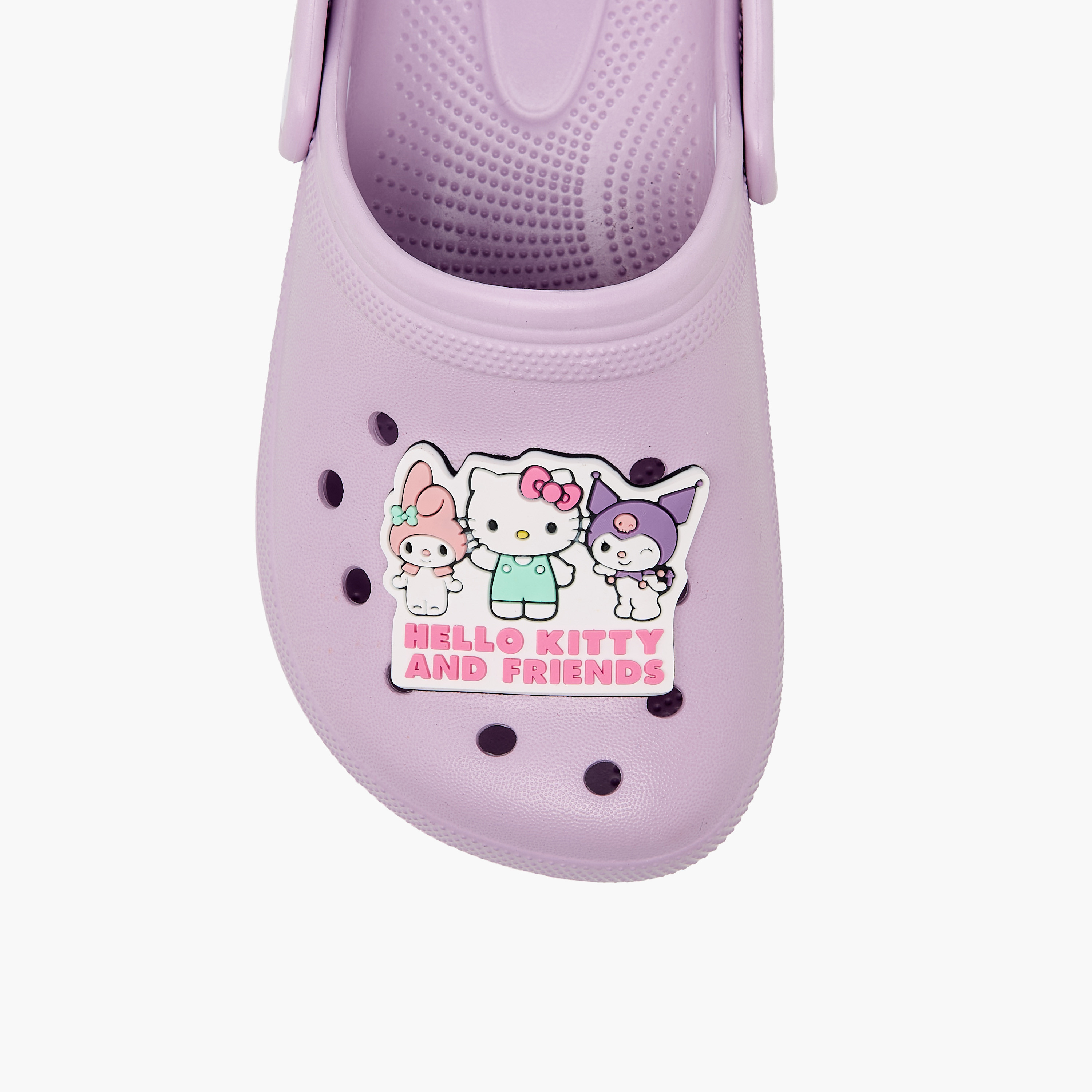 حذاء كلوج بتفاصيل هيلو كيتي للبنات-girls-shoes-flipflopsandslides-image-4