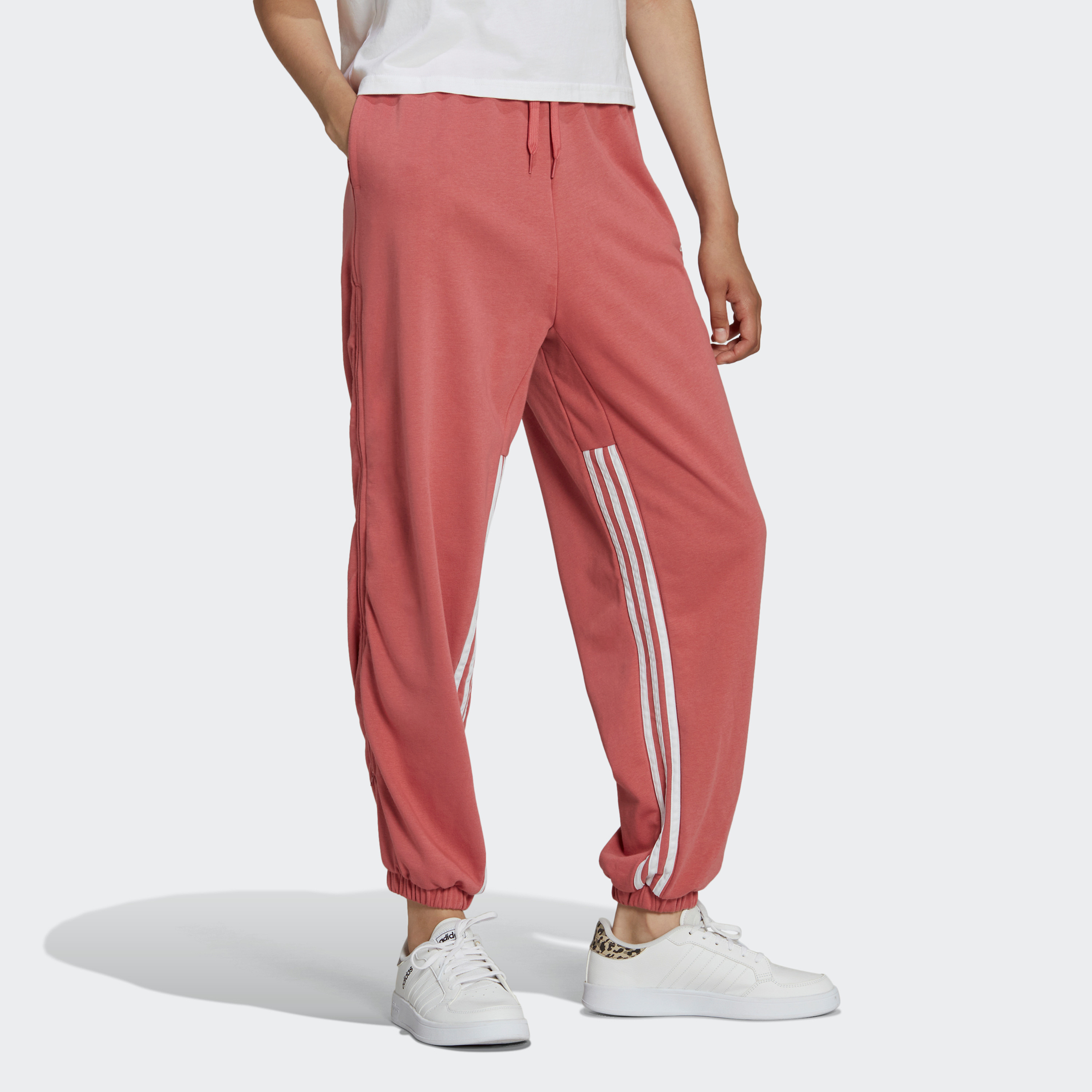 Adidas Hyglm Women's 3 Stripes Pants-women-clothing-bottoms-joggers-image-4