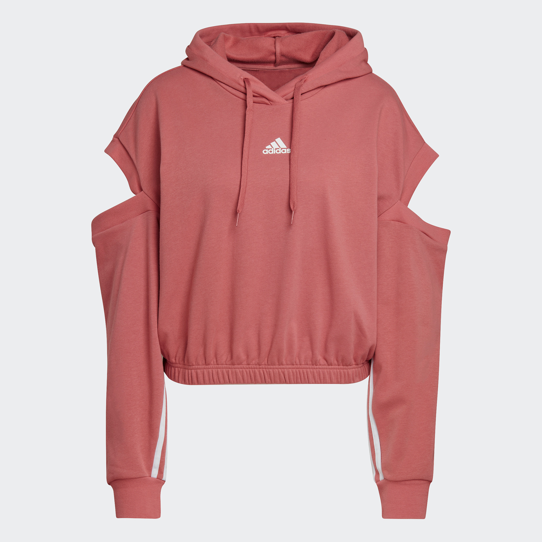 هودي نسائي بشعار من أديداس دبليو هيجلم ايج دي اس وي تي-sports-women-clothing-hoodiesandsweatshirts-image-5