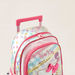Hello Kitty Print Trolley Backpack with Retractable Handle - 18 inches-Trolleys-thumbnail-2