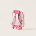Hello Kitty Print Trolley Backpack with Retractable Handle - 18 inches-Trolleys-thumbnail-4