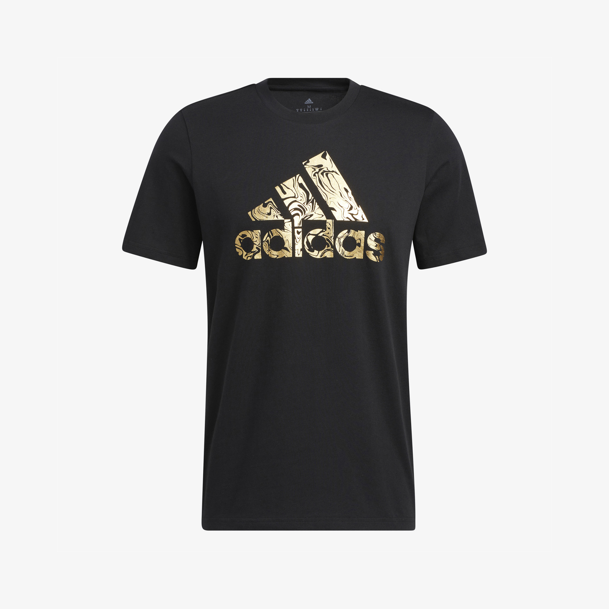 Adidas gold foil outlet t shirt