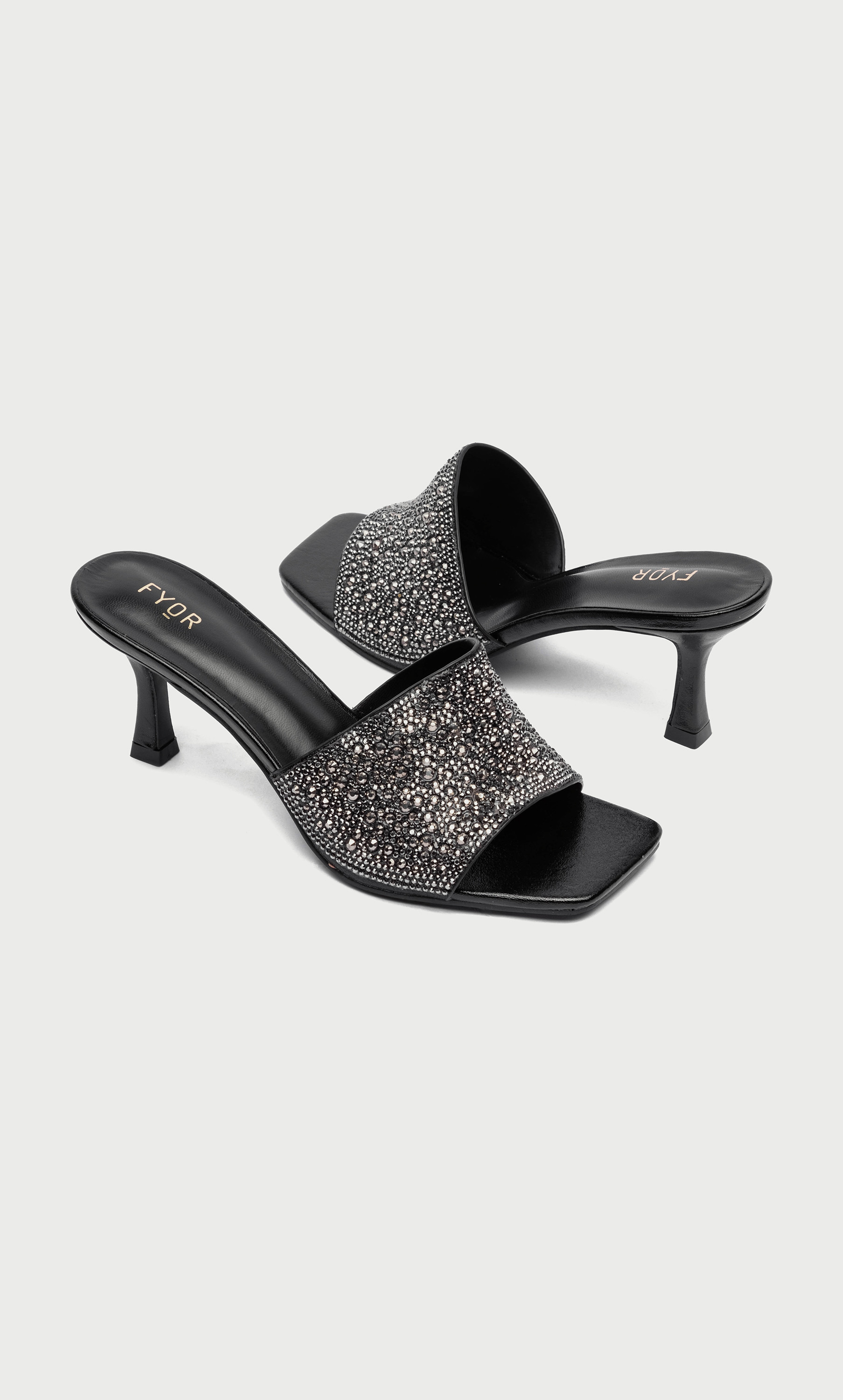 FYOR Women Embellished Open Toe Stiletto Heels HL 103-women-shoes-heels-image-2