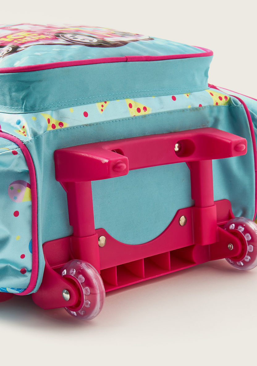 Juniors Printed Trolley Backpack with Lunch Bag and Pencil Case-School Sets-image-4