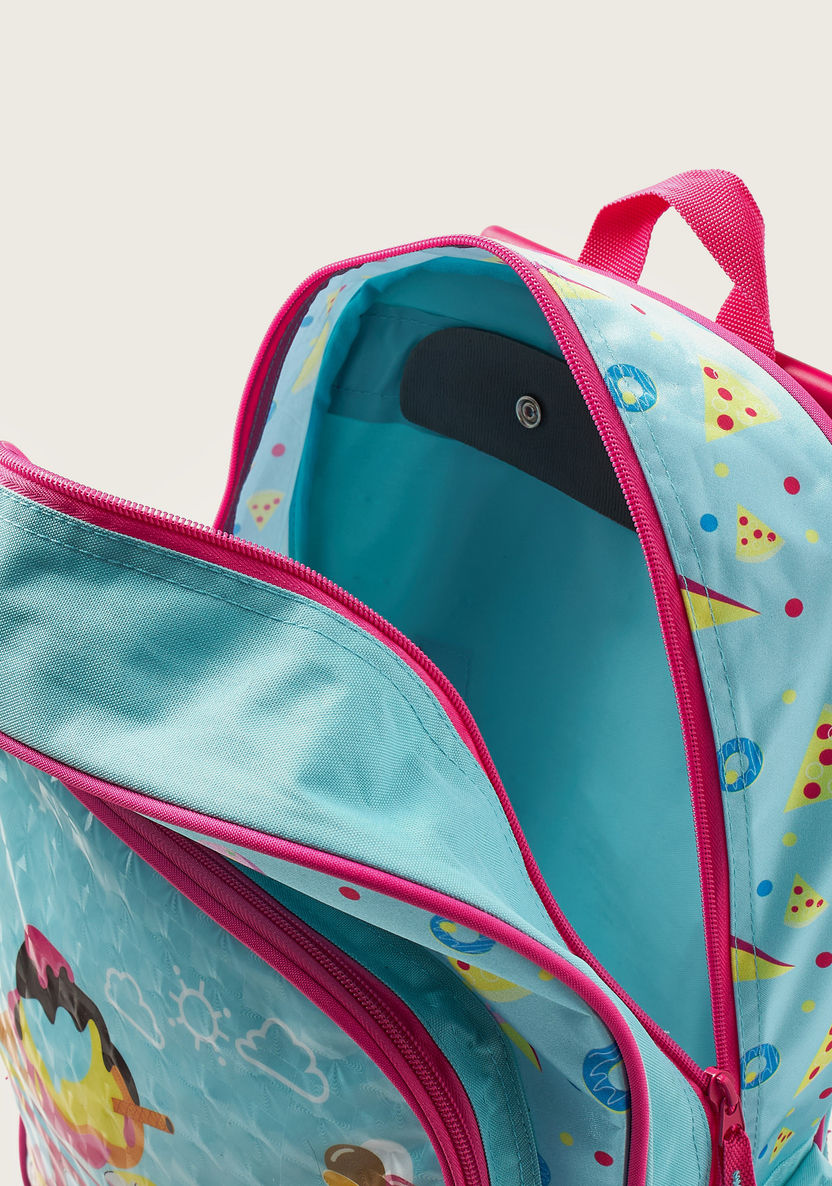 Juniors Printed Trolley Backpack with Lunch Bag and Pencil Case-School Sets-image-6