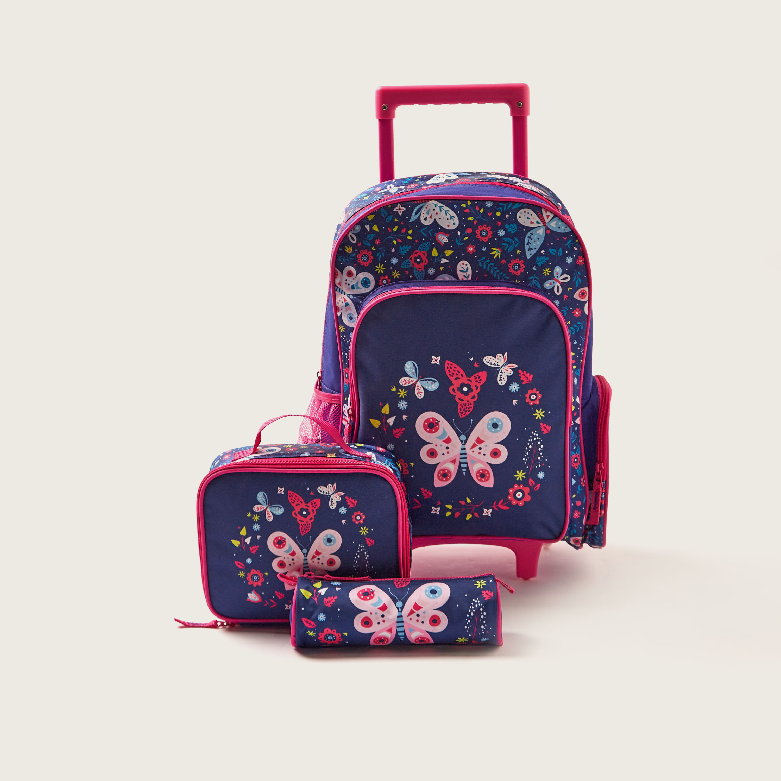 Juniors 3-Piece Printed Trolley Backpack Set-school-bagsandbackpacks-sets-image-1