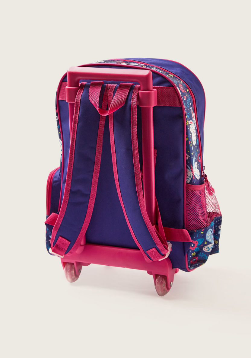 Juniors 3-Piece Printed Trolley Backpack Set-School Sets-image-5