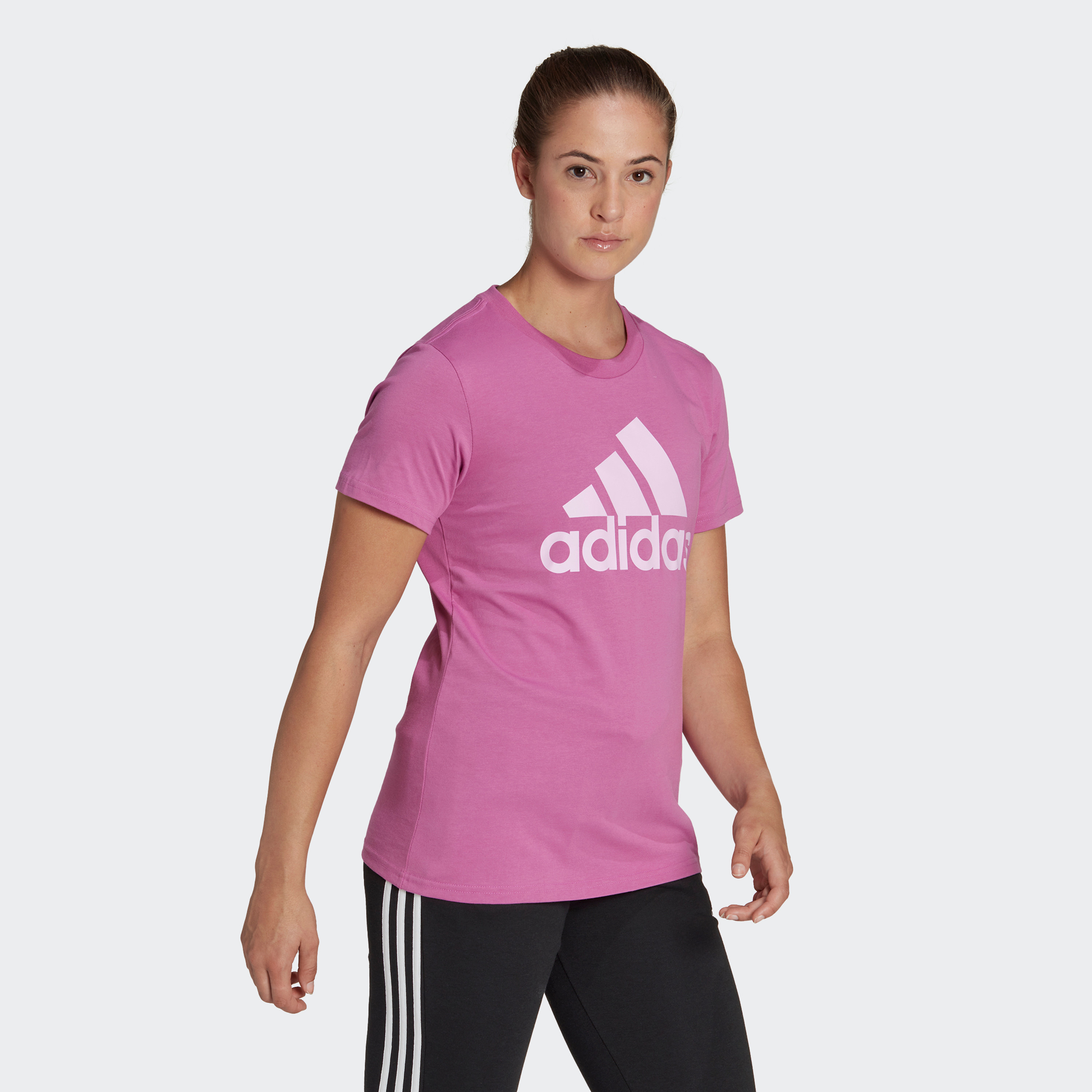 تي شيرت نسائي بشعار من أديداس دبليو بي ال تي-sports-women-clothing-tshirtsandvests-image-3