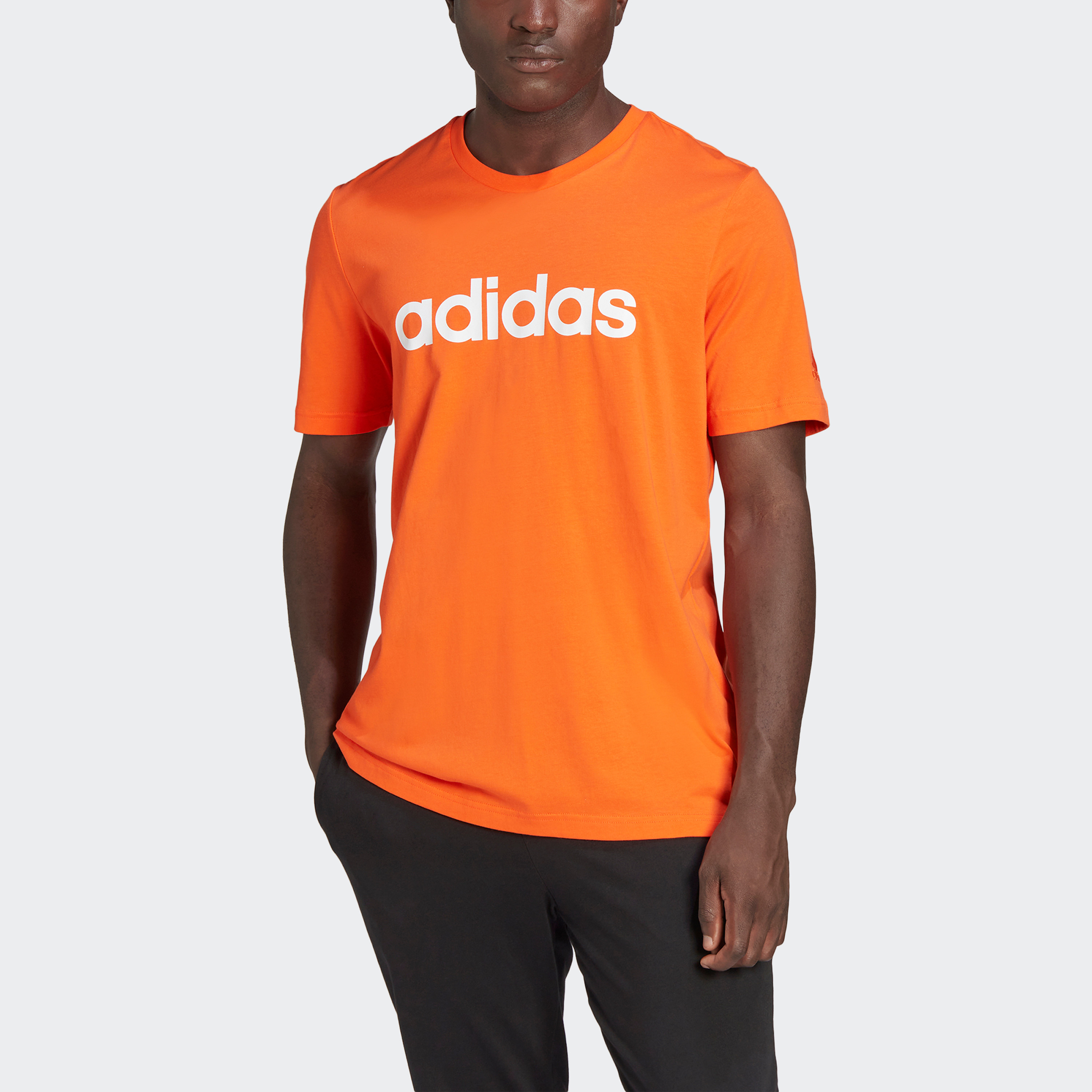 Adidas M Lin Sj T Men Logo T-Shirt-men-clothing-sportswearandactivewear-tshirtsandpolos-image-5
