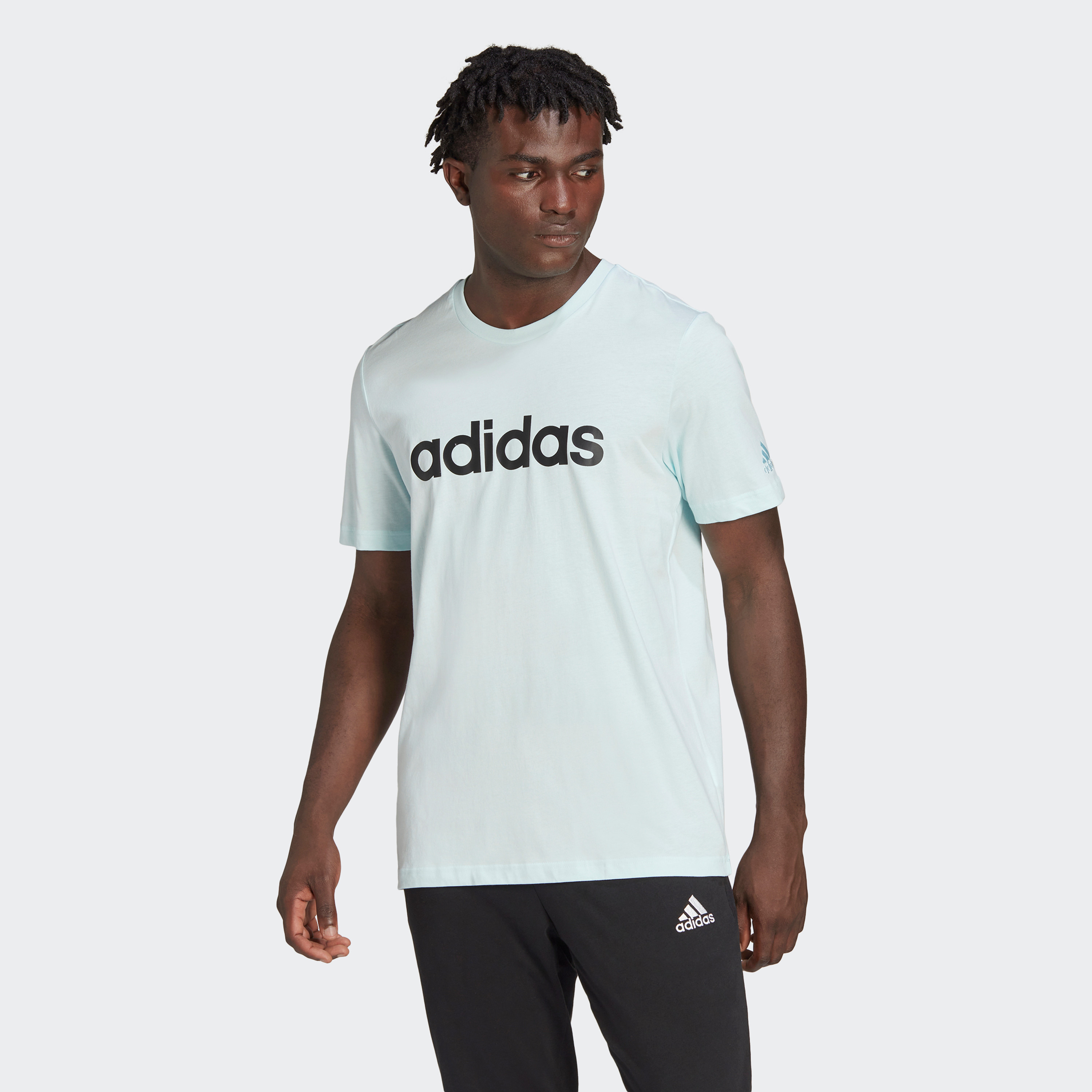 تي شيرت رجالي بشعار من أديداس إم لين إس جيه تي-men-clothing-sportswearandactivewear-tshirtsandpolos-image-1