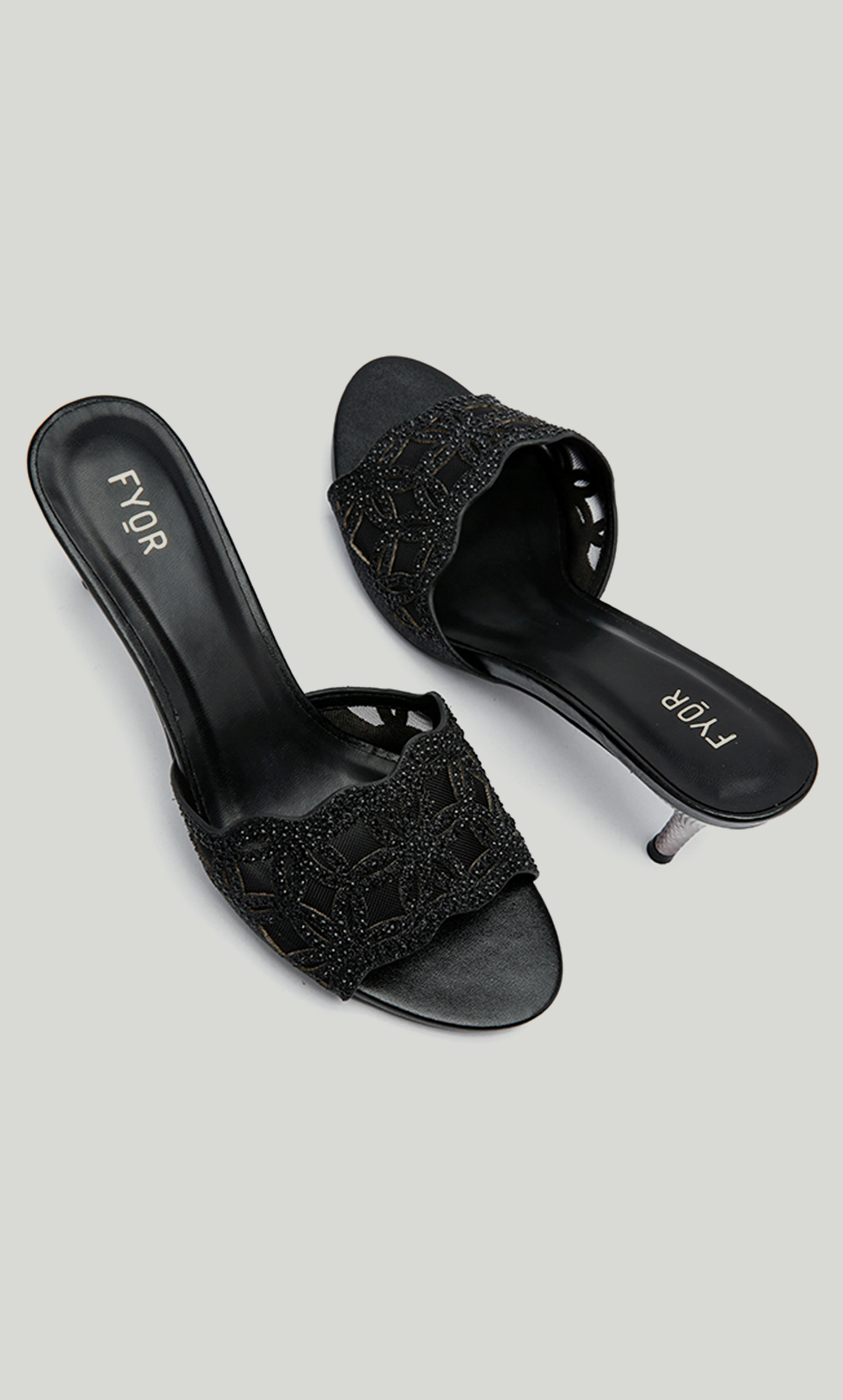 صندل نسائي أنيقة بكعب عال وبمقدمة مفتوحة من فيور  HL 22-women-shoes-heels-image-2