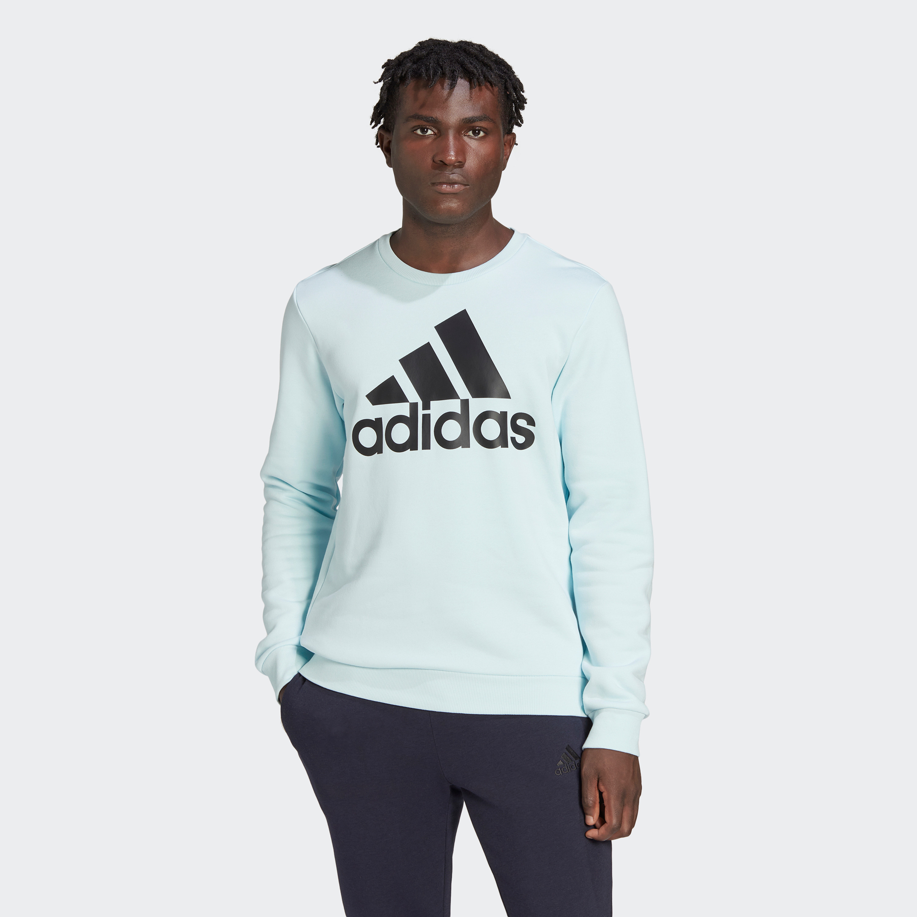 Adidas M Bl Fl Swt Men Logo Sweatshirt-men-winterwear-hoodiesandsweatshirts-image-1