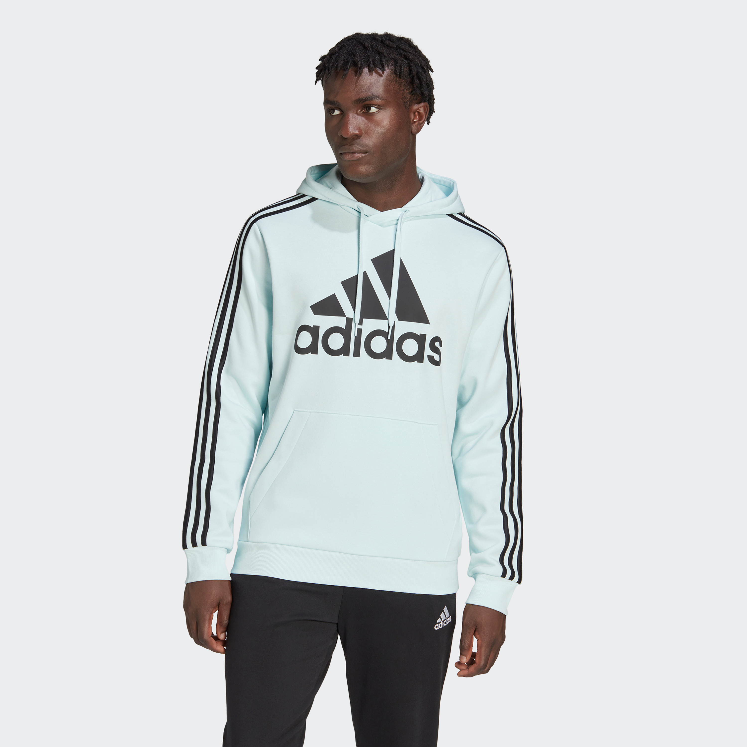 Womens adidas sale 3 stripe hoodie