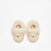 Cozy Bear Ear Applique Plush Slip-On Bedroom Mules-Boy%27s Bedroom Slippers-thumbnailMobile-0