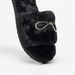 Cozy Bow Embellished Plush Slip-On Bedroom Slides-Women%27s Bedroom Slippers-thumbnailMobile-3