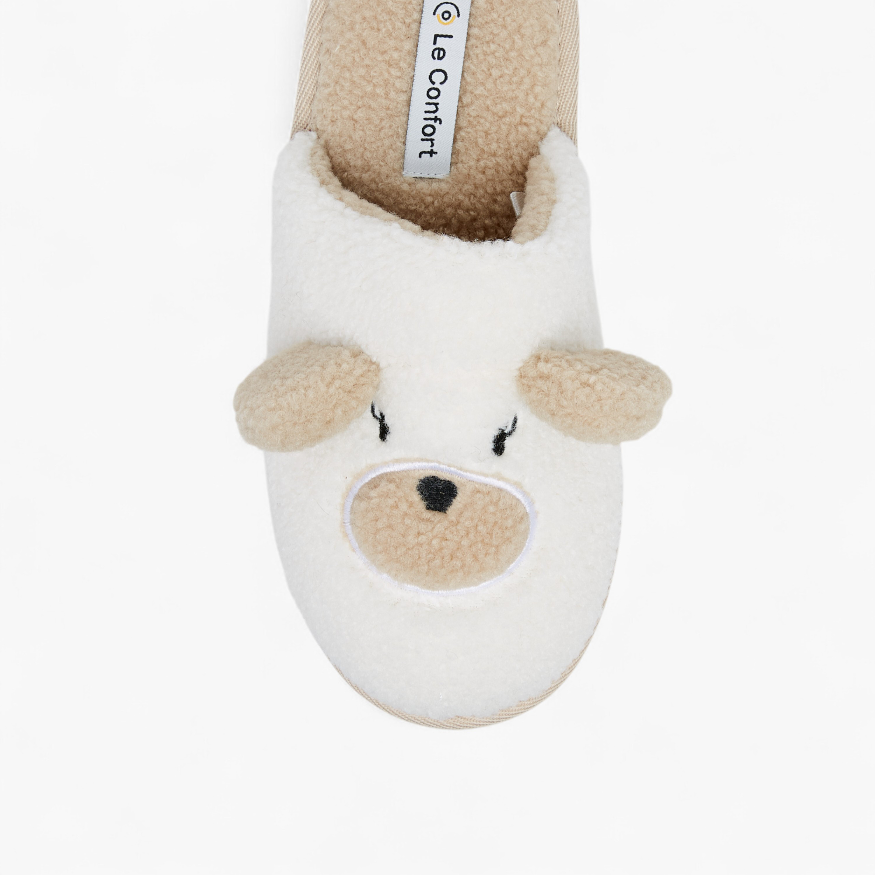Le Confort Bear Applique Bedroom Slippers-women-shoes-bedroomslippers-image-2