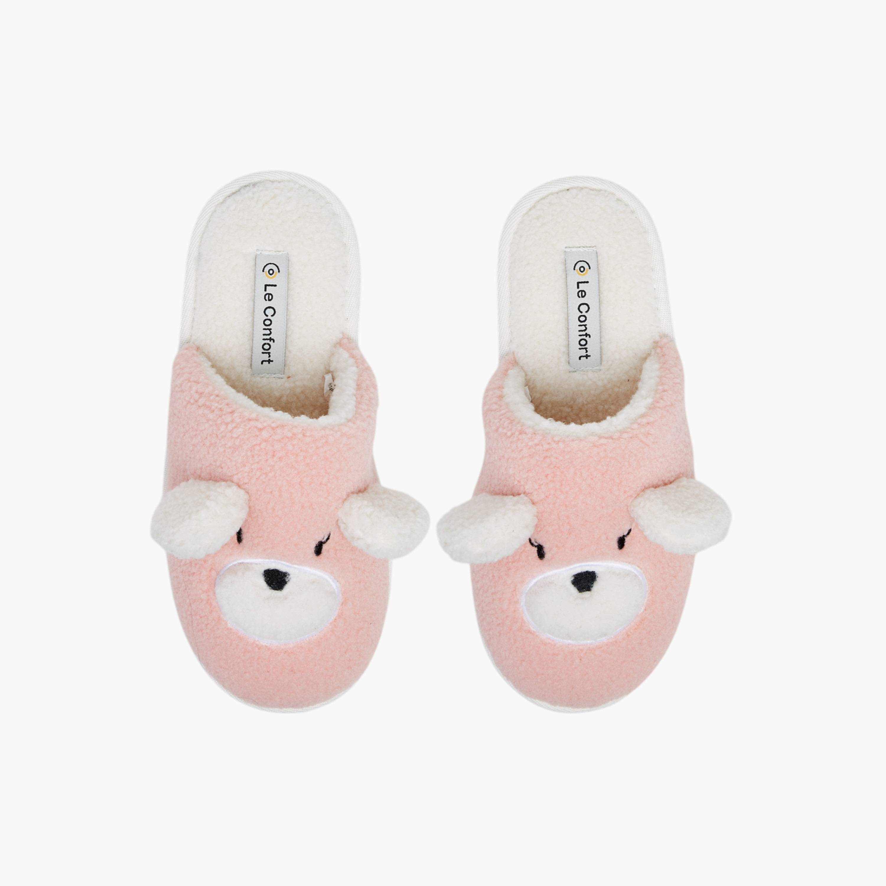 Le Confort Bear Applique Bedroom Slippers-women-shoes-bedroomslippers-image-1