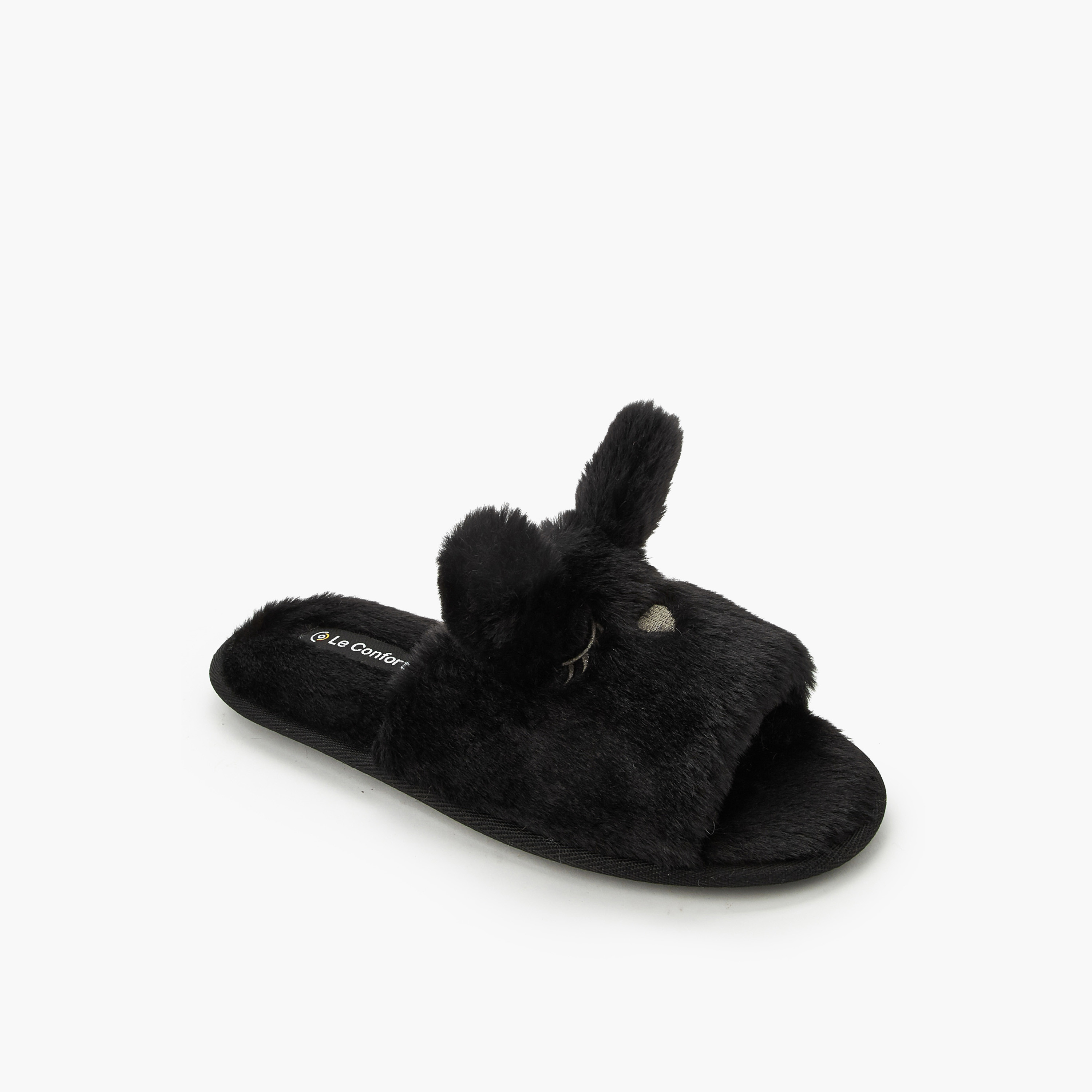 شبشب منزلي بزخارف أذن للنساء من لو كونفورت-women-shoes-bedroomslippers-image-3