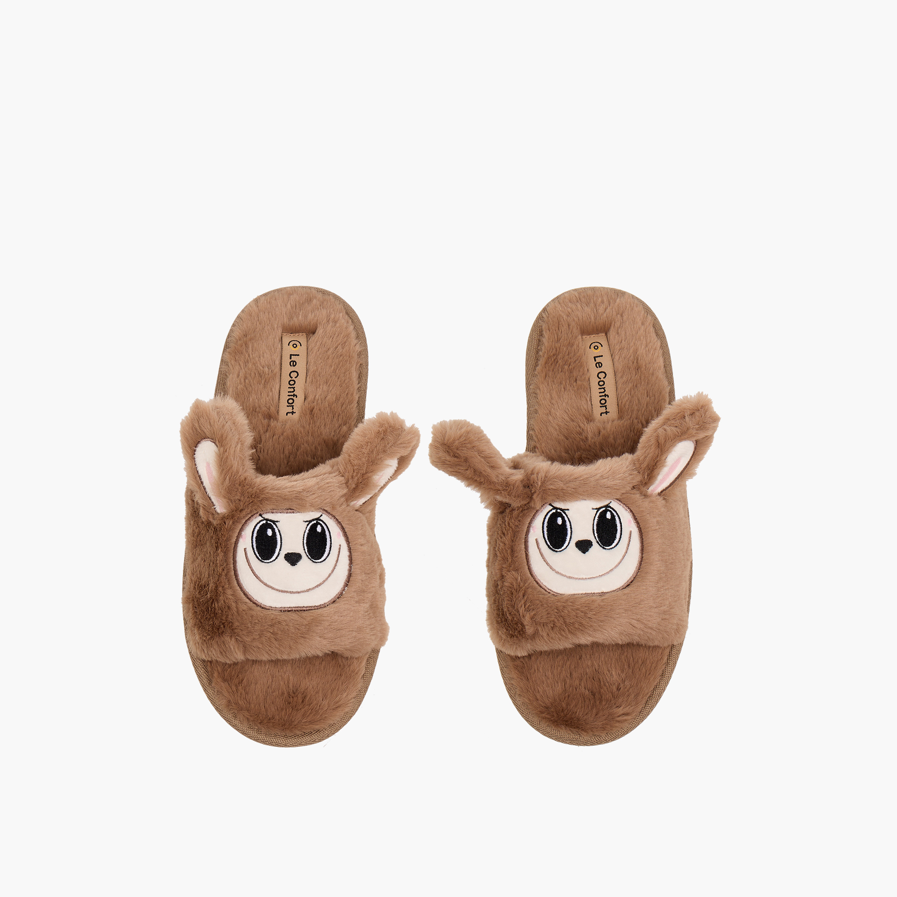 شبشب منزلي فرو صناعي للنساء من لو كونفورت-women-shoes-bedroomslippers-image-1