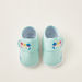 Baby Shark Printed Shoes with Hook and Loop Closure-Booties-thumbnail-4