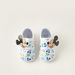 Juniors Mickey Mouse Print Booties with Applique Detail-Booties-thumbnail-4