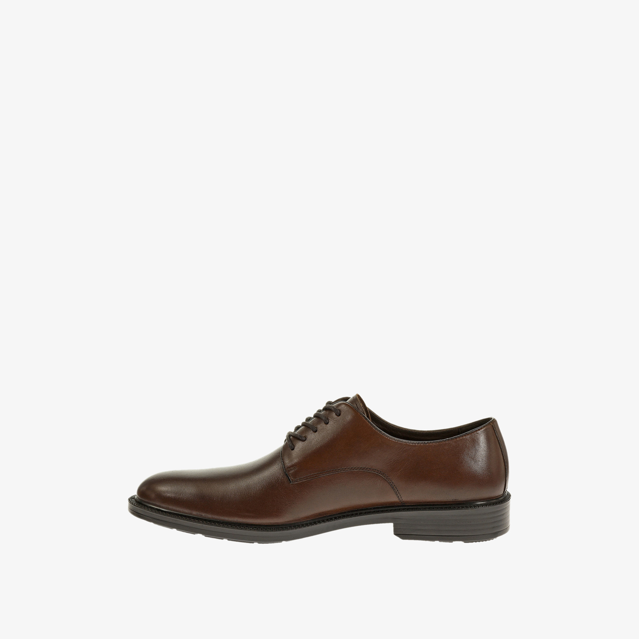 Hush Puppies Men Dark Brown Leather Formal Derby Shoes-men-shoes-formalshoes-image-4