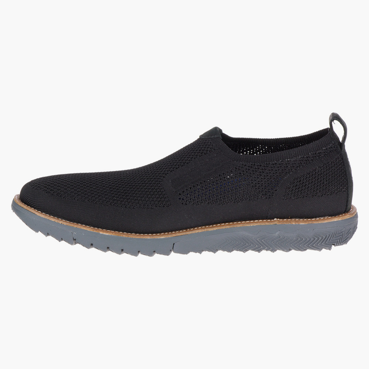 Hush Puppies Men Black Expert Knit Mt Slip On Shoes-men-shoes-sneakers-image-2