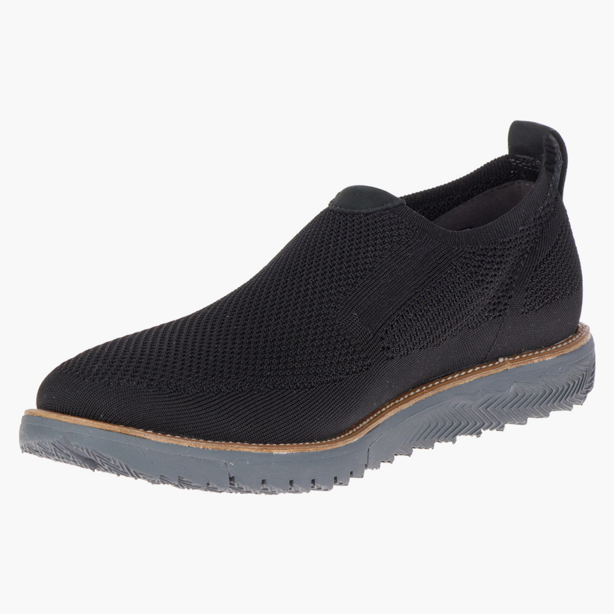 Hush Puppies Men Black Expert Knit Mt Slip On Shoes-men-shoes-sneakers-image-4