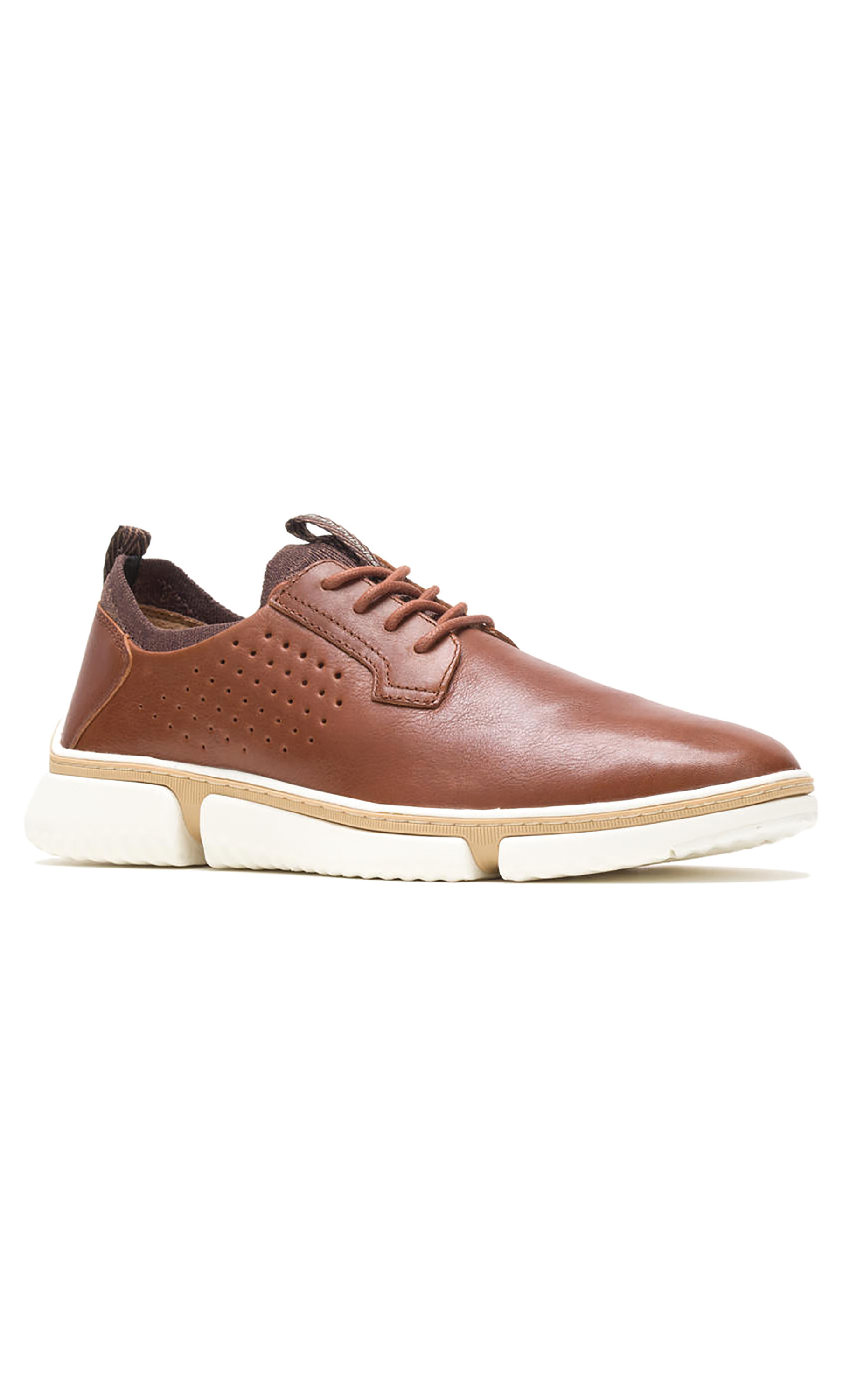 حذاء بينيت في تي أكسفورد برباط مثقوب من هاش بابيز للرجال مع لون بني-men-shoes-loafersandmoccasins-image-1