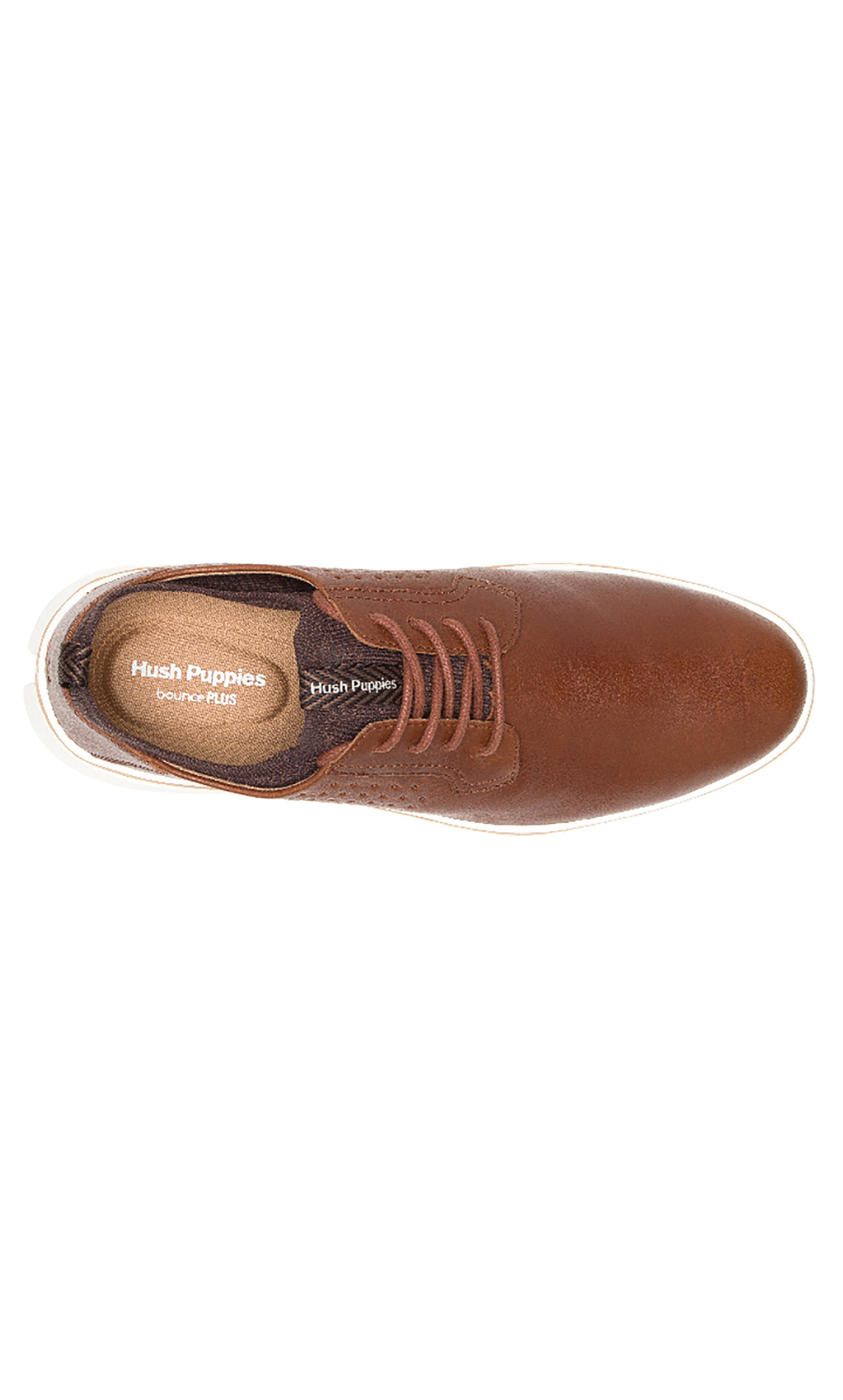 Hush Puppies Men Brown Perforated Bennet Pt Oxford Lace Up Shoes-men-shoes-loafersandmoccasins-image-3
