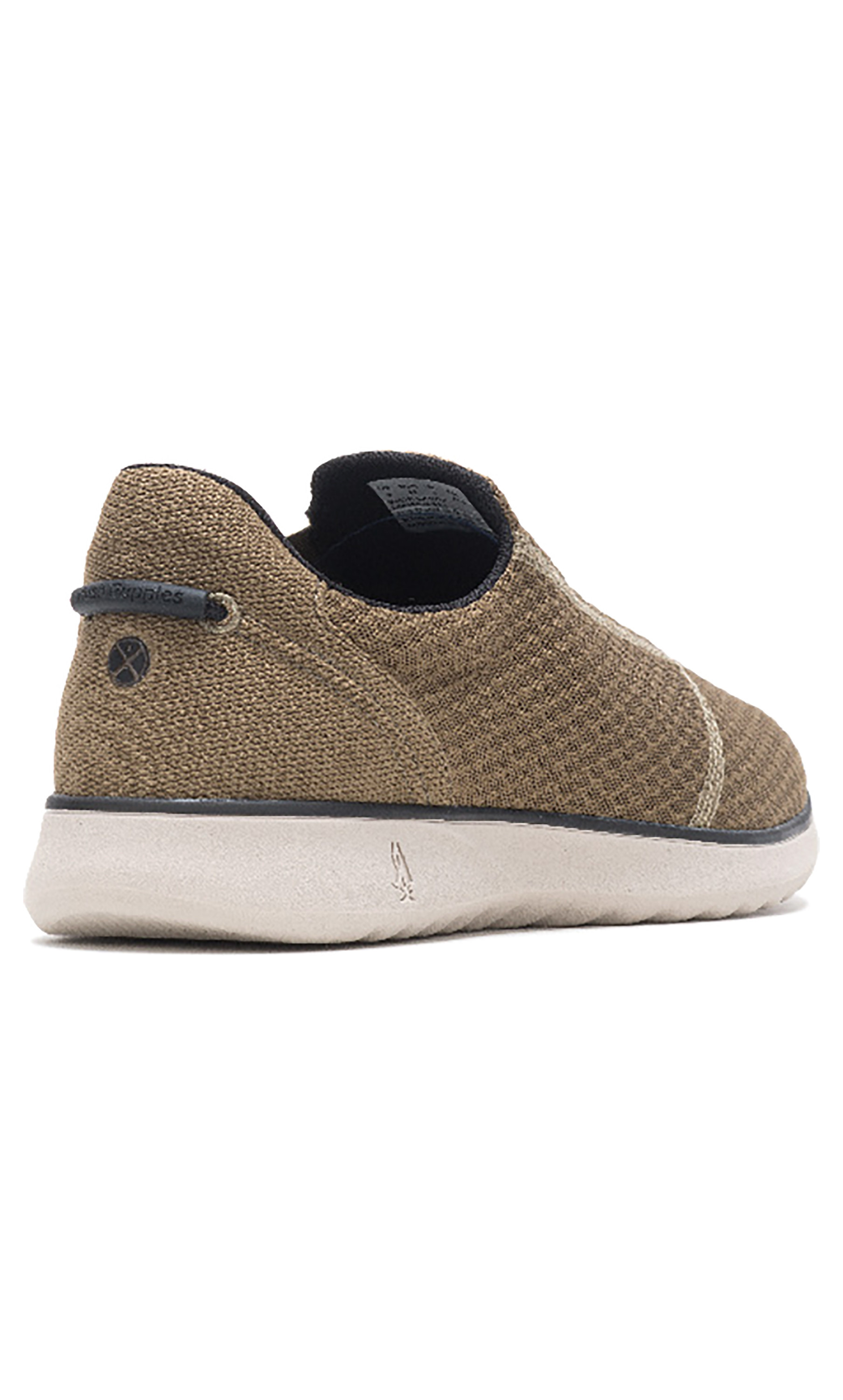 احذية كاجوال من هاش بابيز للرجال بلون تان و مزين بنسيج جيد سليب-men-shoes-sneakers-image-3
