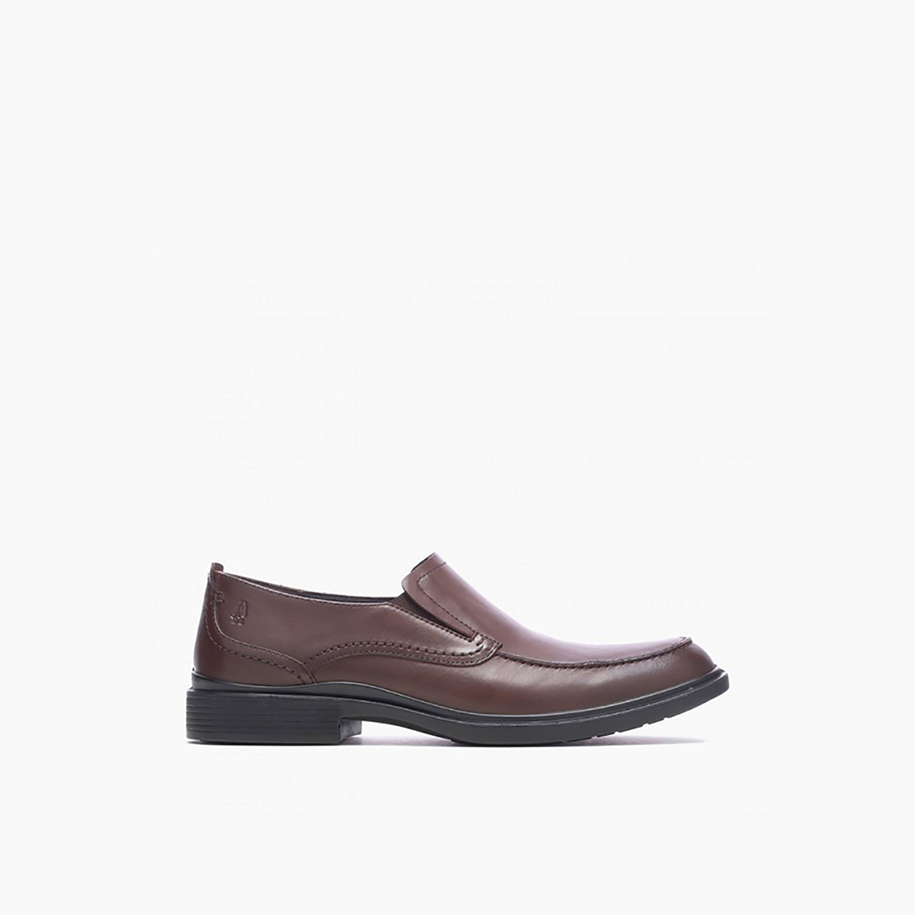  حذاء بني بمقدمة مستديرة سهل الارتداء للرجال-men-shoes-formalshoes-image-1