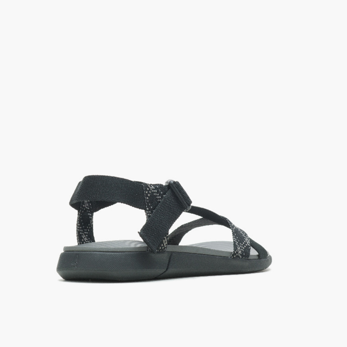 صندل جود تريك بحزام كاحل مزين باللون الأسود للرجال من هاش بابيز-men-shoes-sandals-image-2